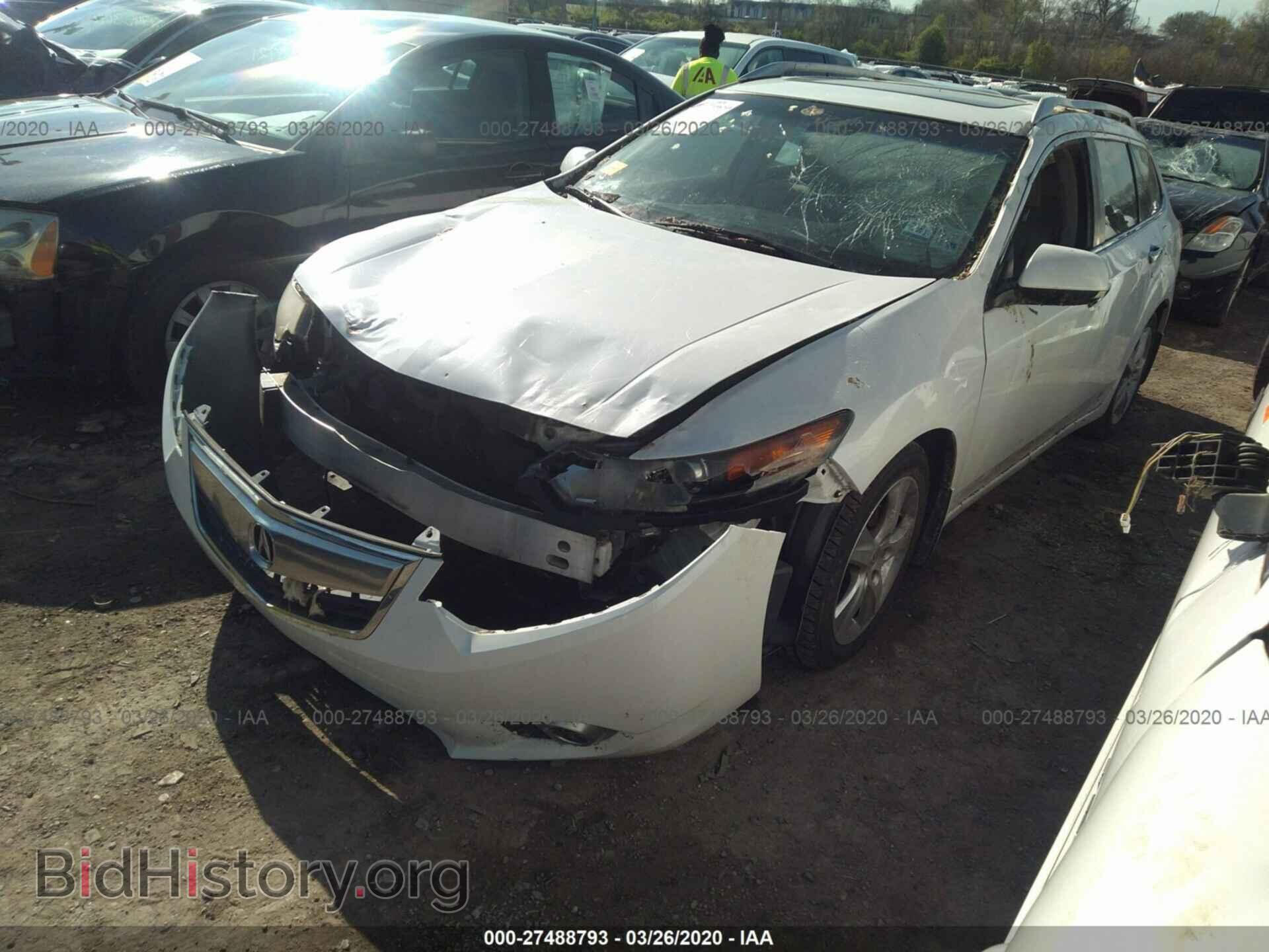 2012 ACURA TSX - VIN: JH4CW2H65CC004076 - Фото 2