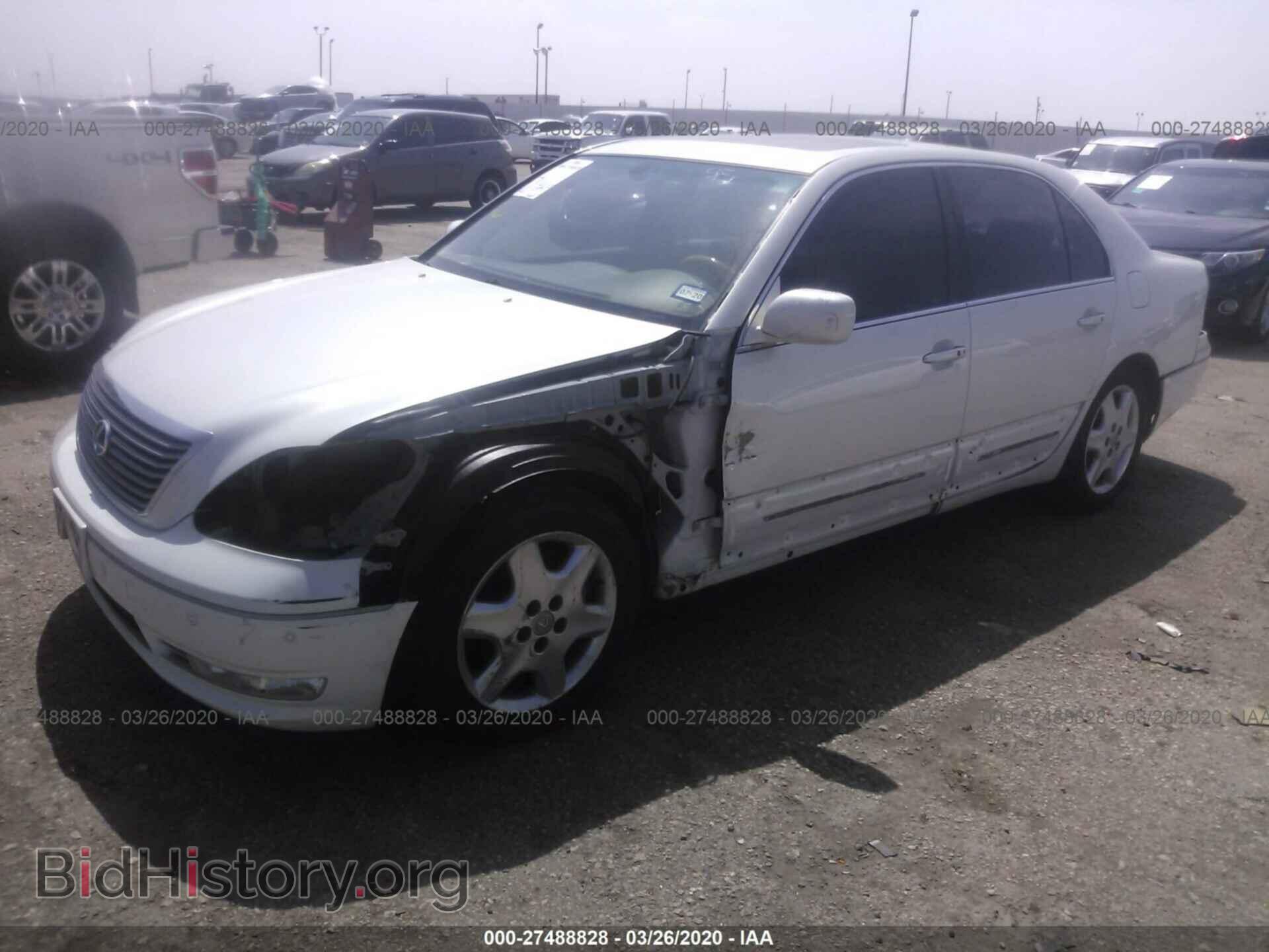 2004 LEXUS LS - VIN: JTHBN36F540163660 - Photo 2