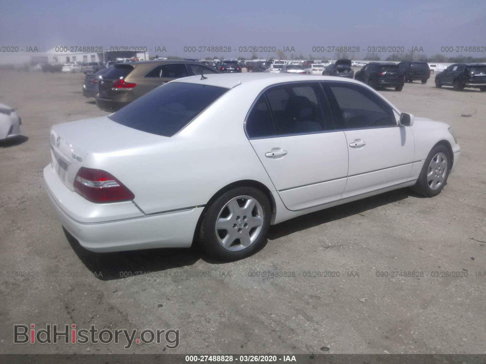 2004 LEXUS LS - VIN: JTHBN36F540163660 - Photo 4