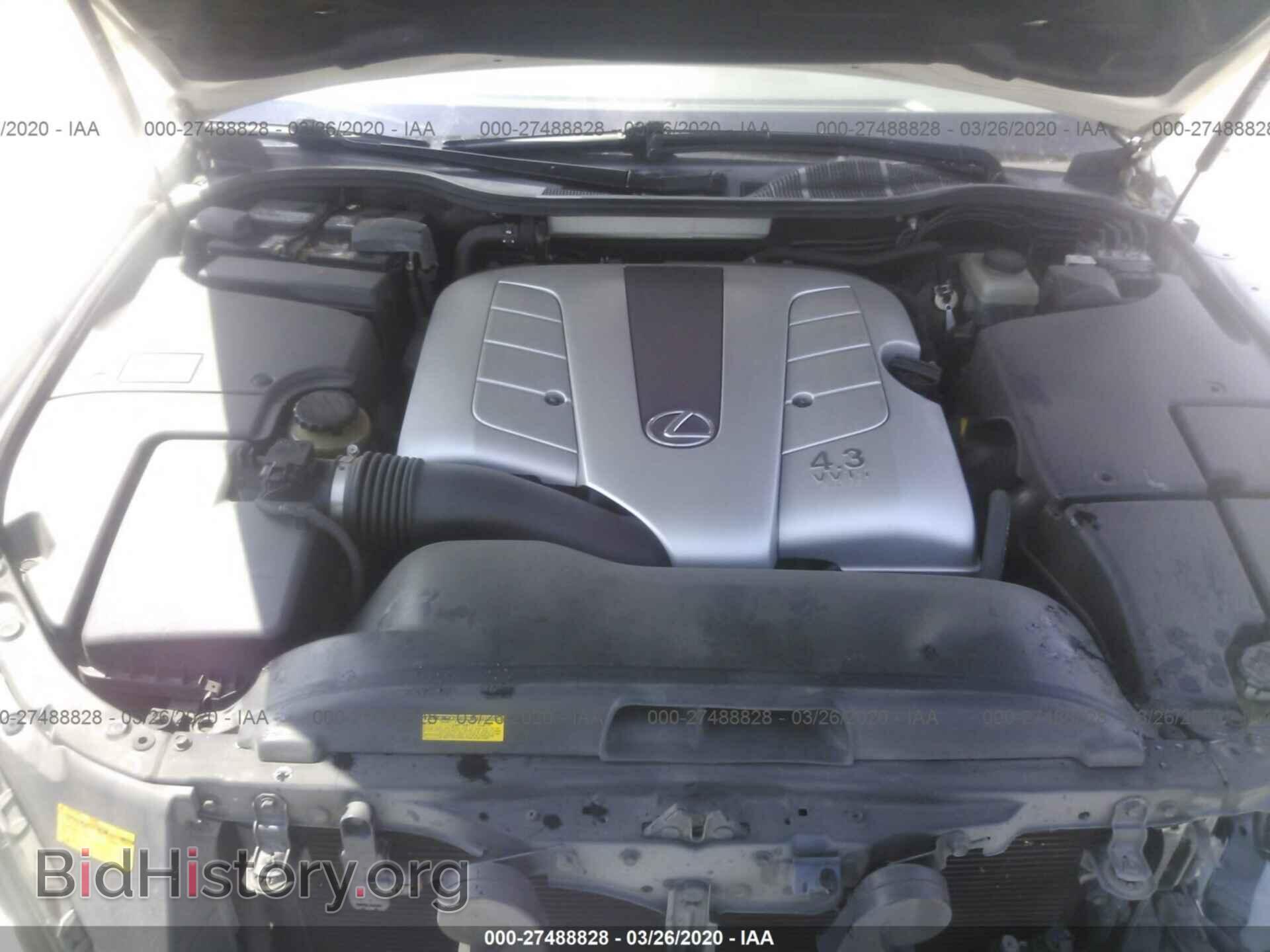 2004 LEXUS LS - VIN: JTHBN36F540163660 - Photo 10
