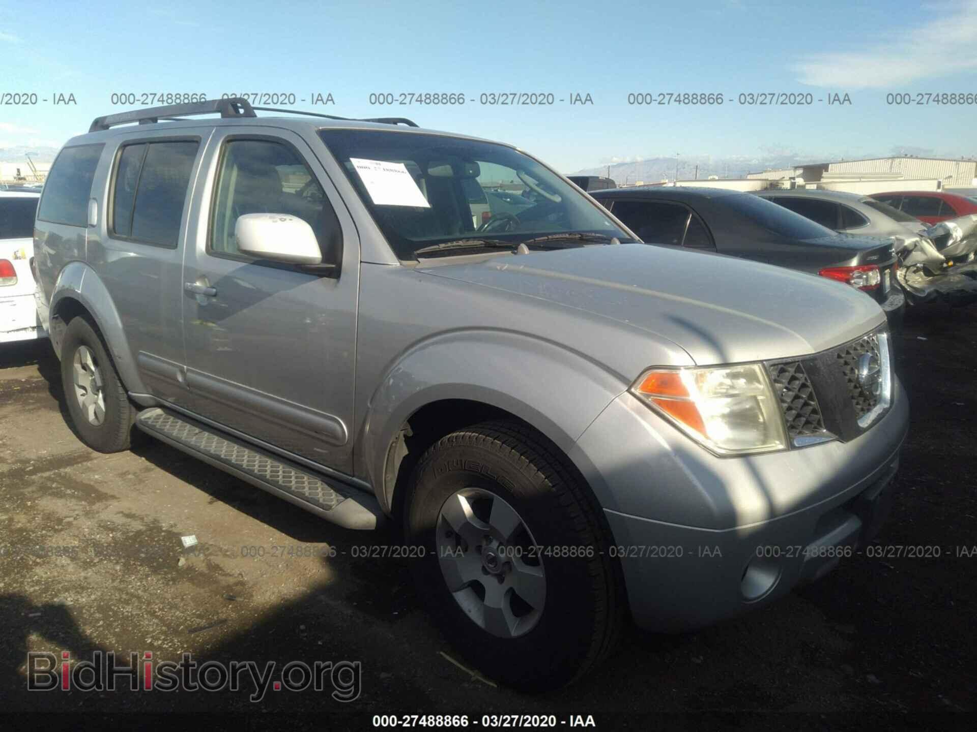 Photo 5N1AR18U76C633783 - NISSAN PATHFINDER 2006
