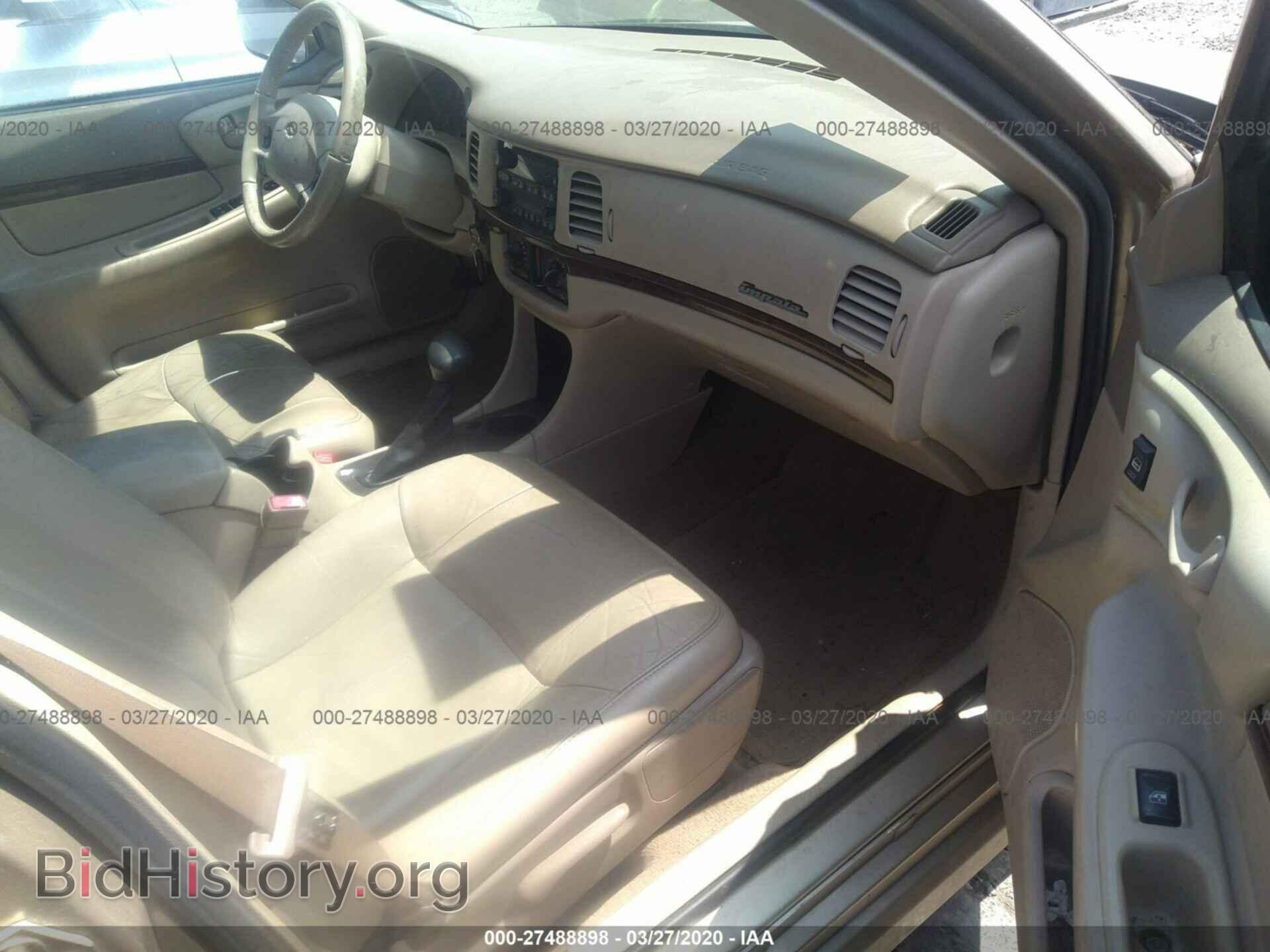 2005 CHEVROLET IMPALA - VIN: 2G1WH52K659326311 - Фото 5