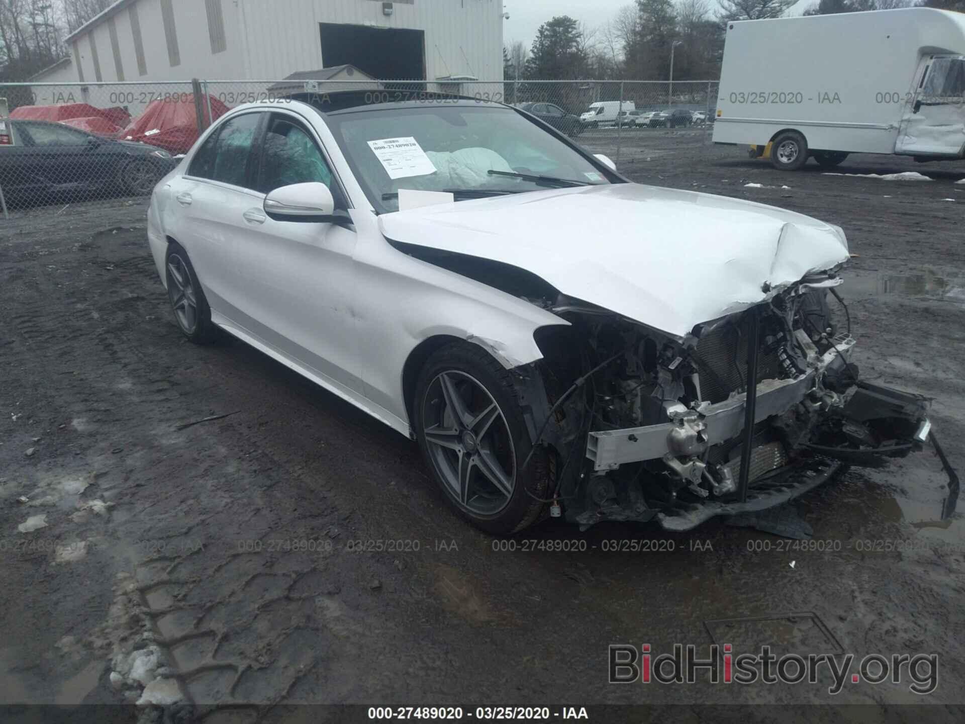 Photo 55SWF4KBXFU017038 - MERCEDES-BENZ C 2015