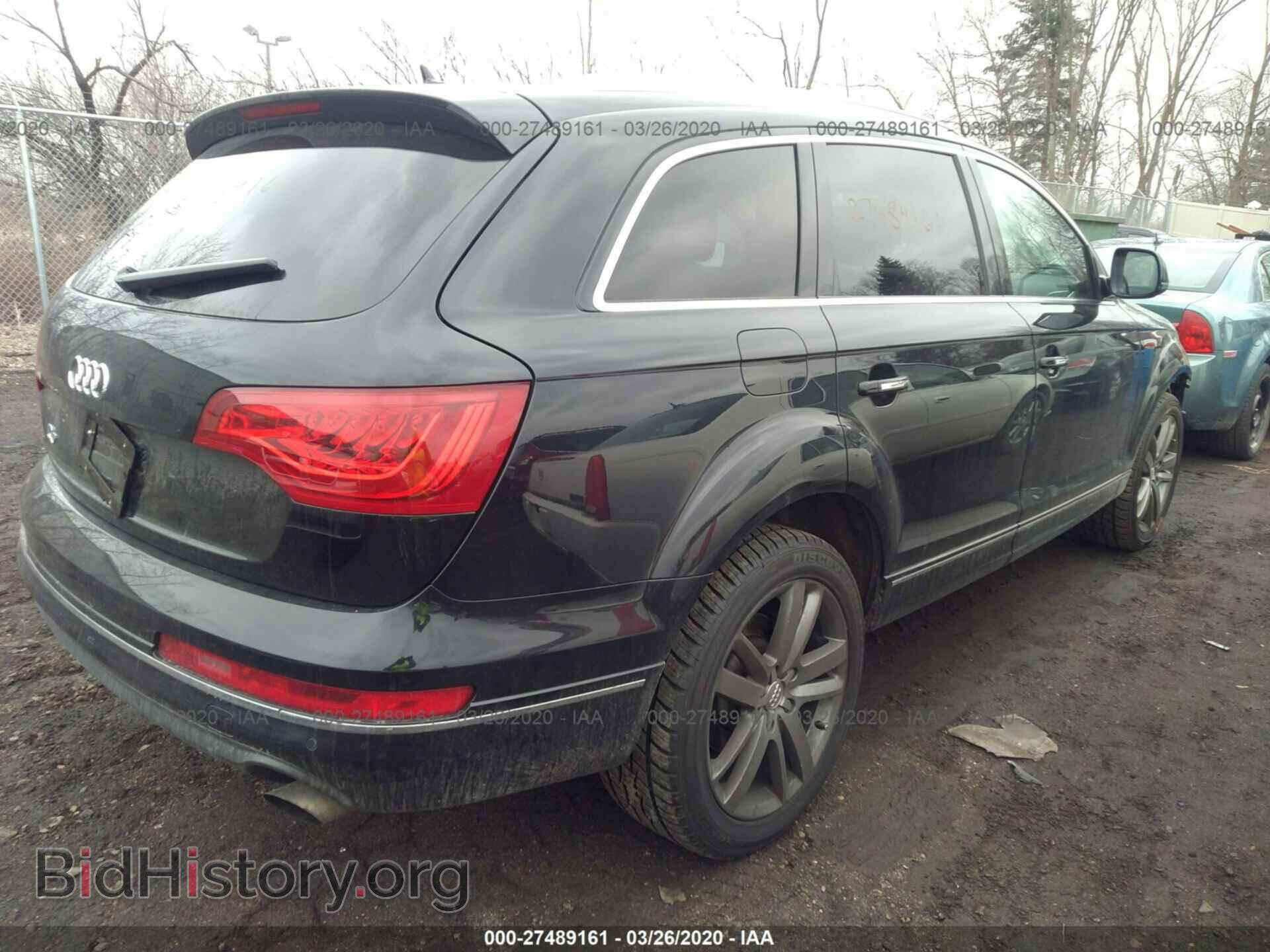 2012 AUDI Q7 - VIN: WA1LGBFE1CD000653 - Фото 4