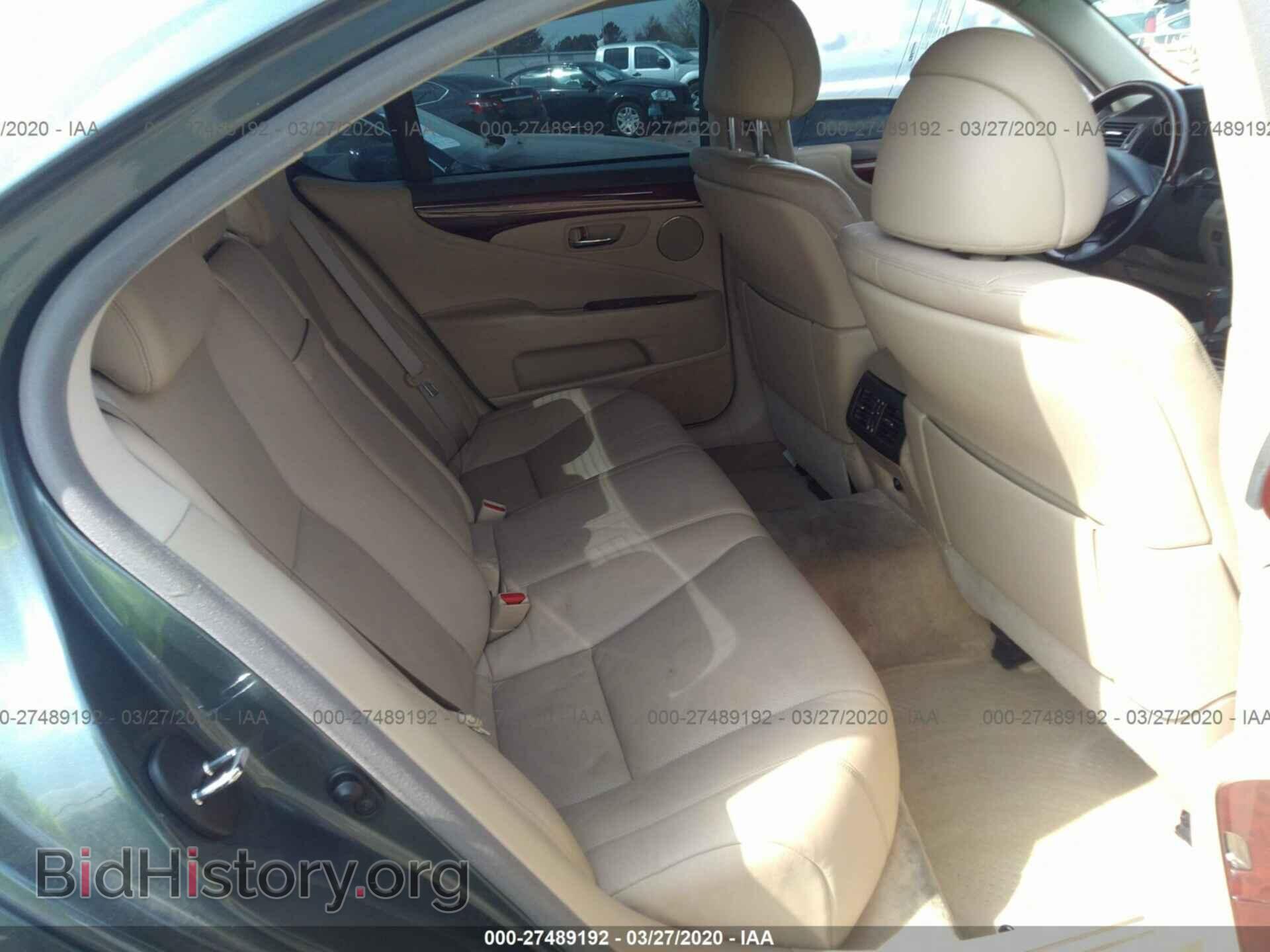2007 LEXUS LS - VIN: JTHBL46F875021063 - Фото 8