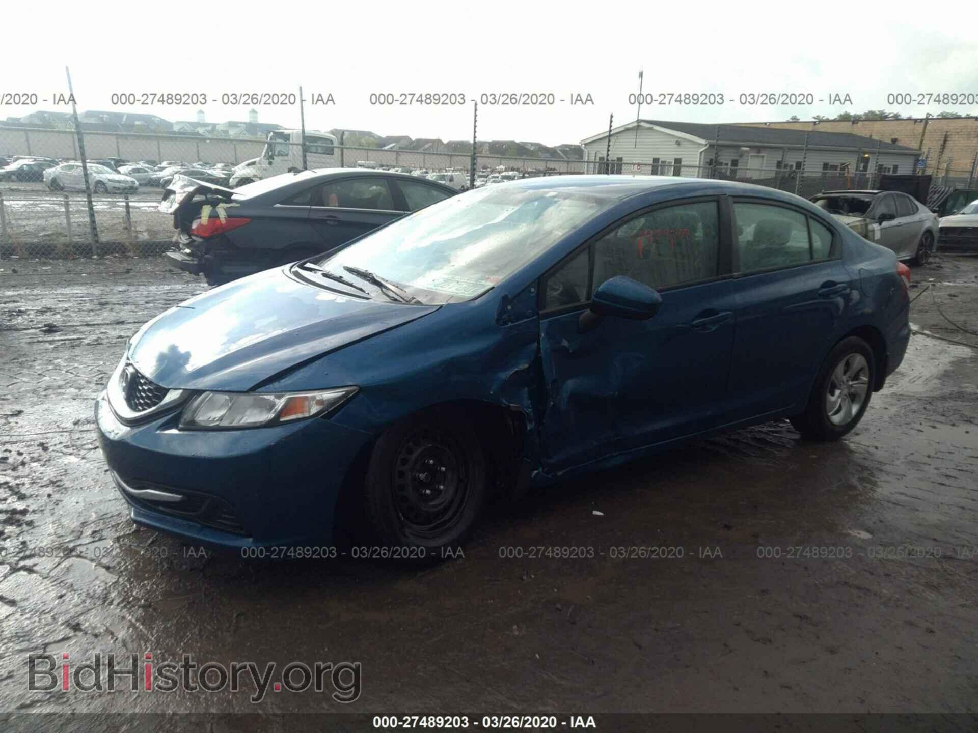 2014 HONDA CIVIC - VIN: 19XFB2F5XEE217251 - Фото 2