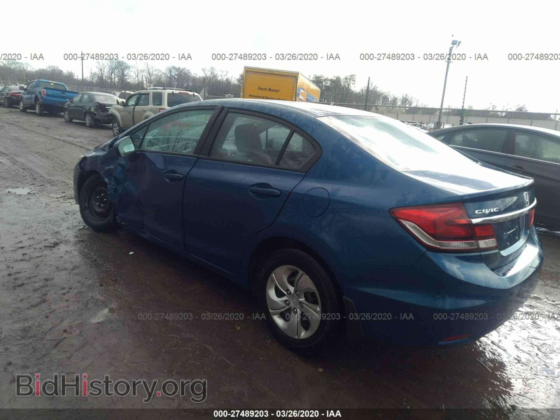 2014 HONDA CIVIC - VIN: 19XFB2F5XEE217251 - Фото 3
