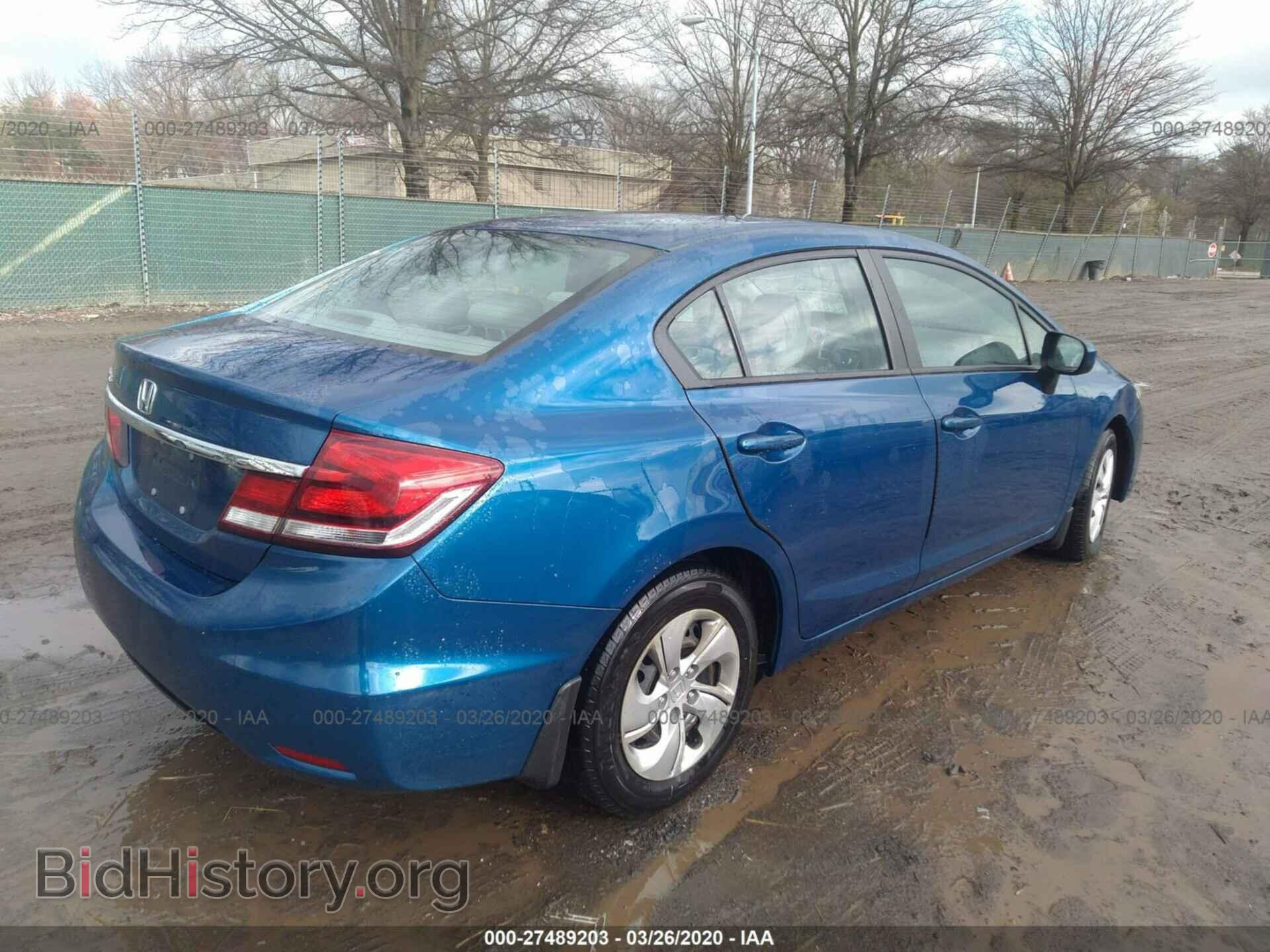 2014 HONDA CIVIC - VIN: 19XFB2F5XEE217251 - Фото 4
