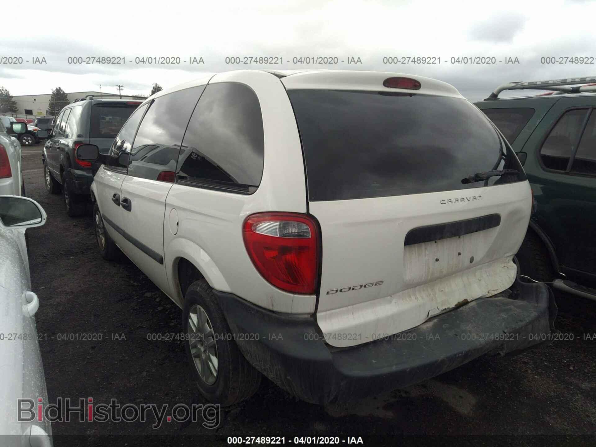 2007 DODGE CARAVAN - VIN: 1D4GP25B07B206338 - Фото 3