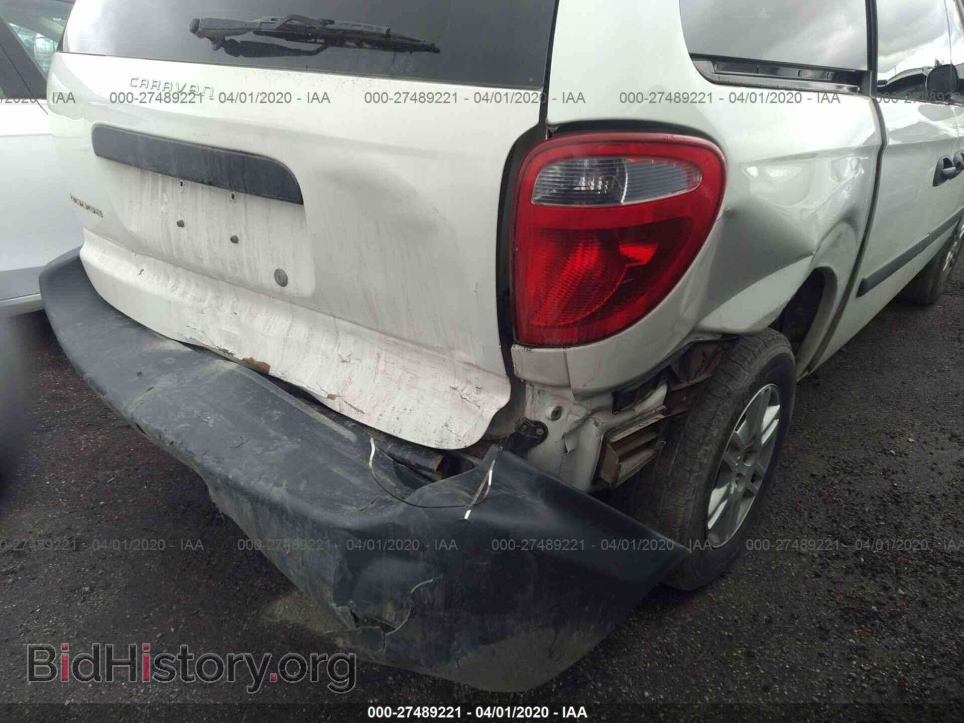 2007 DODGE CARAVAN - VIN: 1D4GP25B07B206338 - Фото 6
