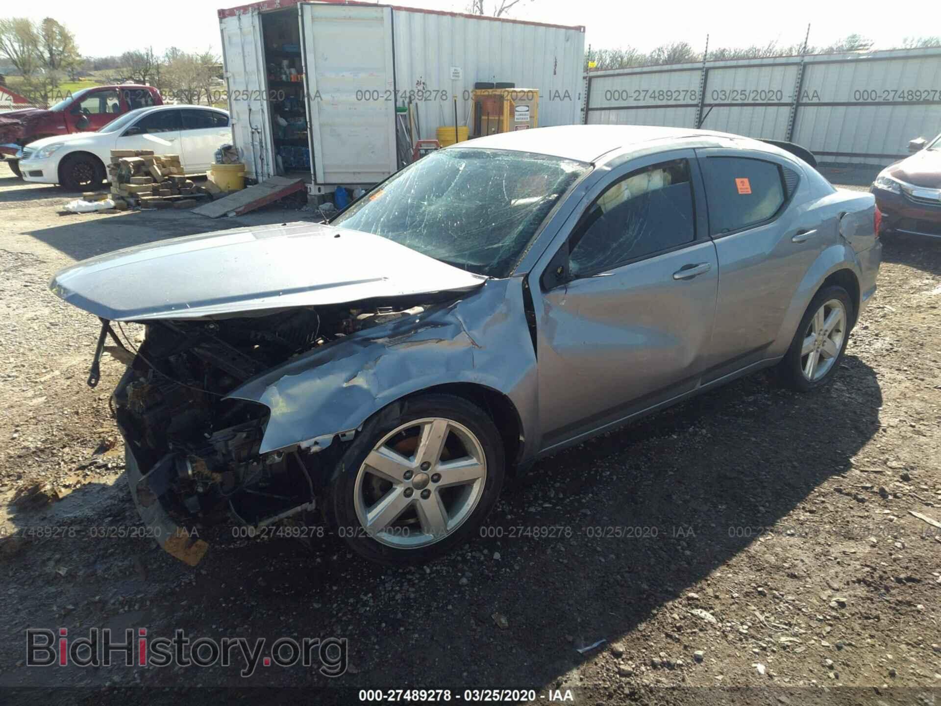 2013 DODGE AVENGER - VIN: 1C3CDZAB9DN604939 - Фото 2