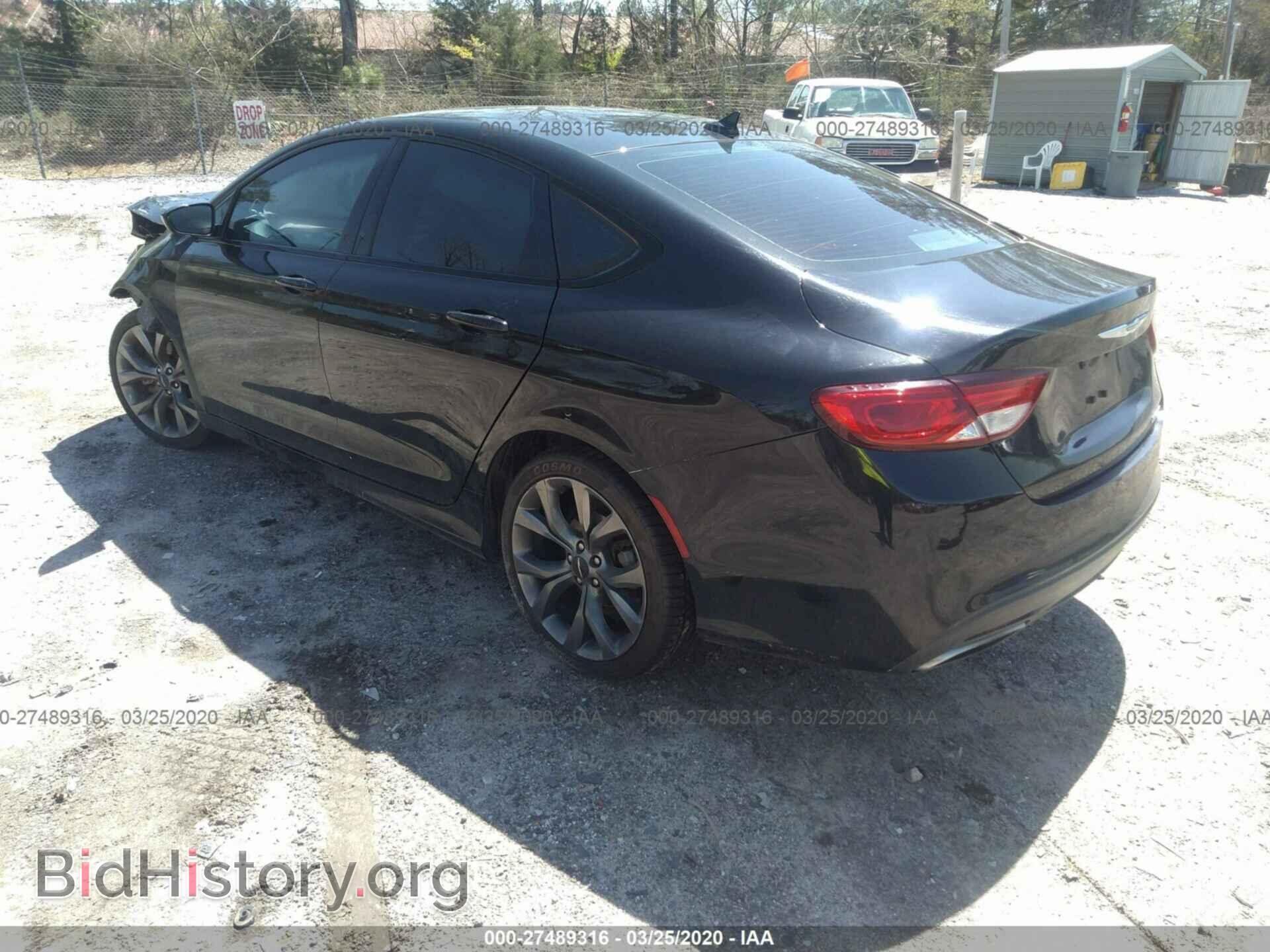 2016 CHRYSLER 200 - VIN: 1C3CCCBB9GN124385 - Фото 3