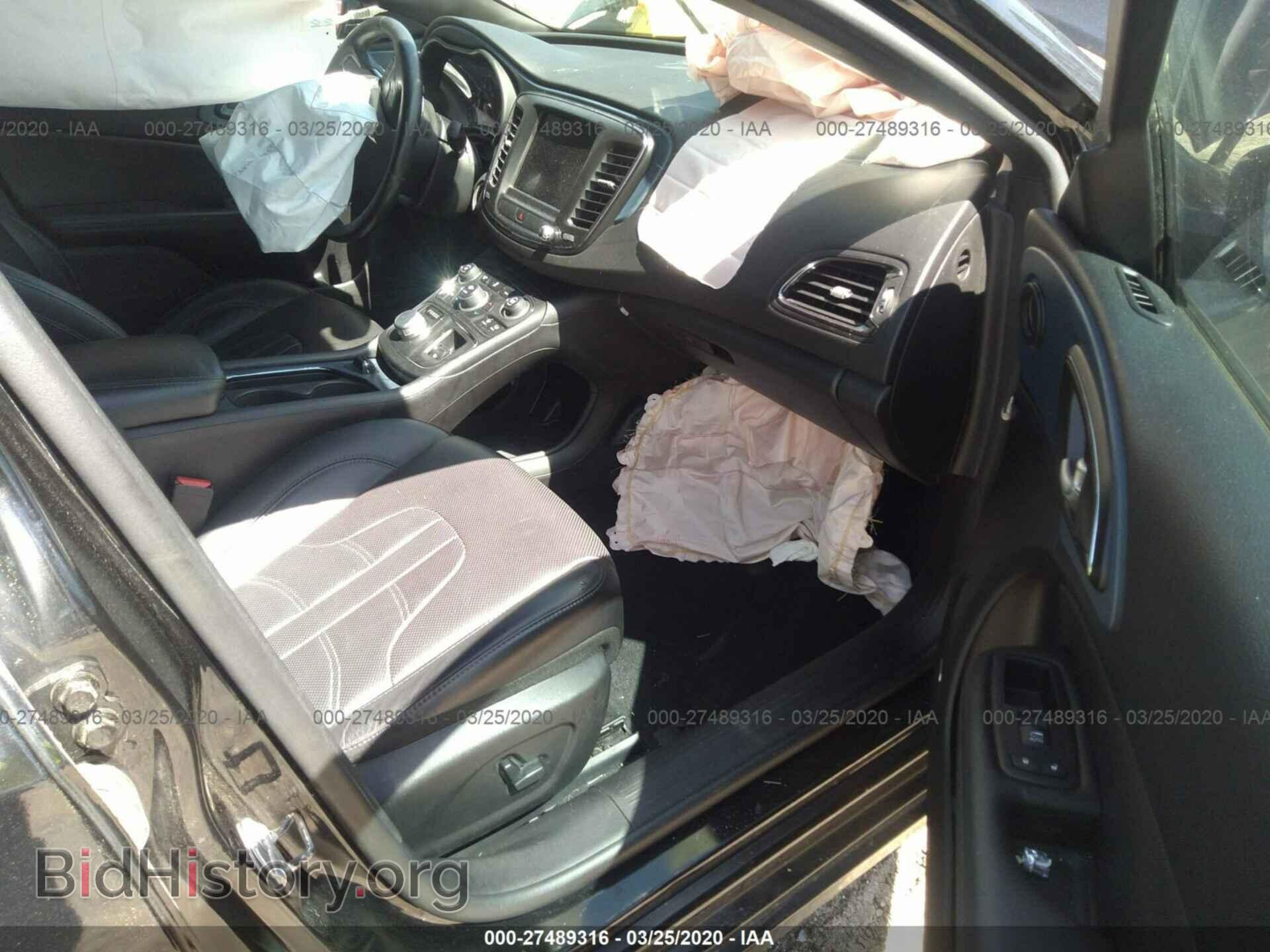2016 CHRYSLER 200 - VIN: 1C3CCCBB9GN124385 - Фото 5