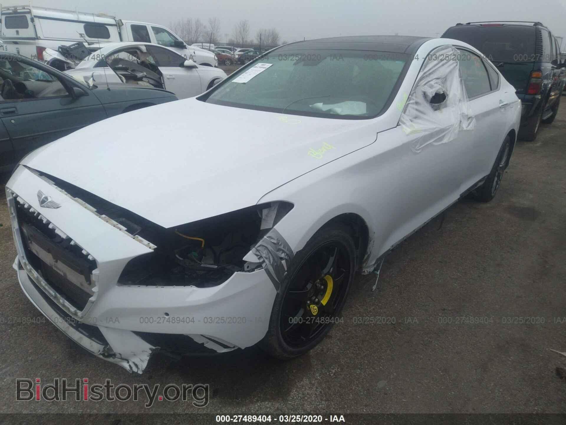 2018 GENESIS G80 - VIN: KMHGN4JB3JU226465 - Фото 2