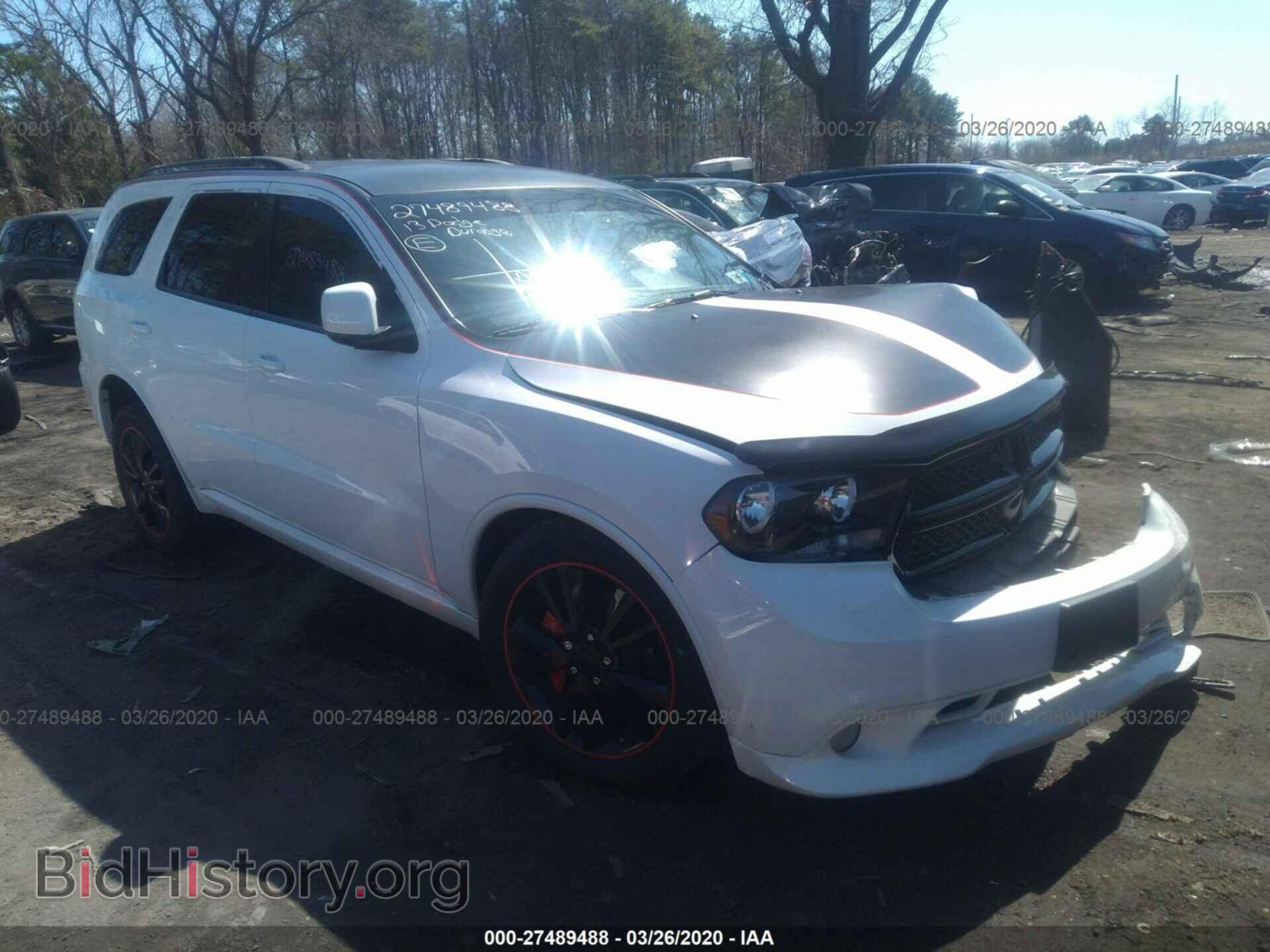 Фотография 1C4RDJAG0DC660508 - DODGE DURANGO 2013