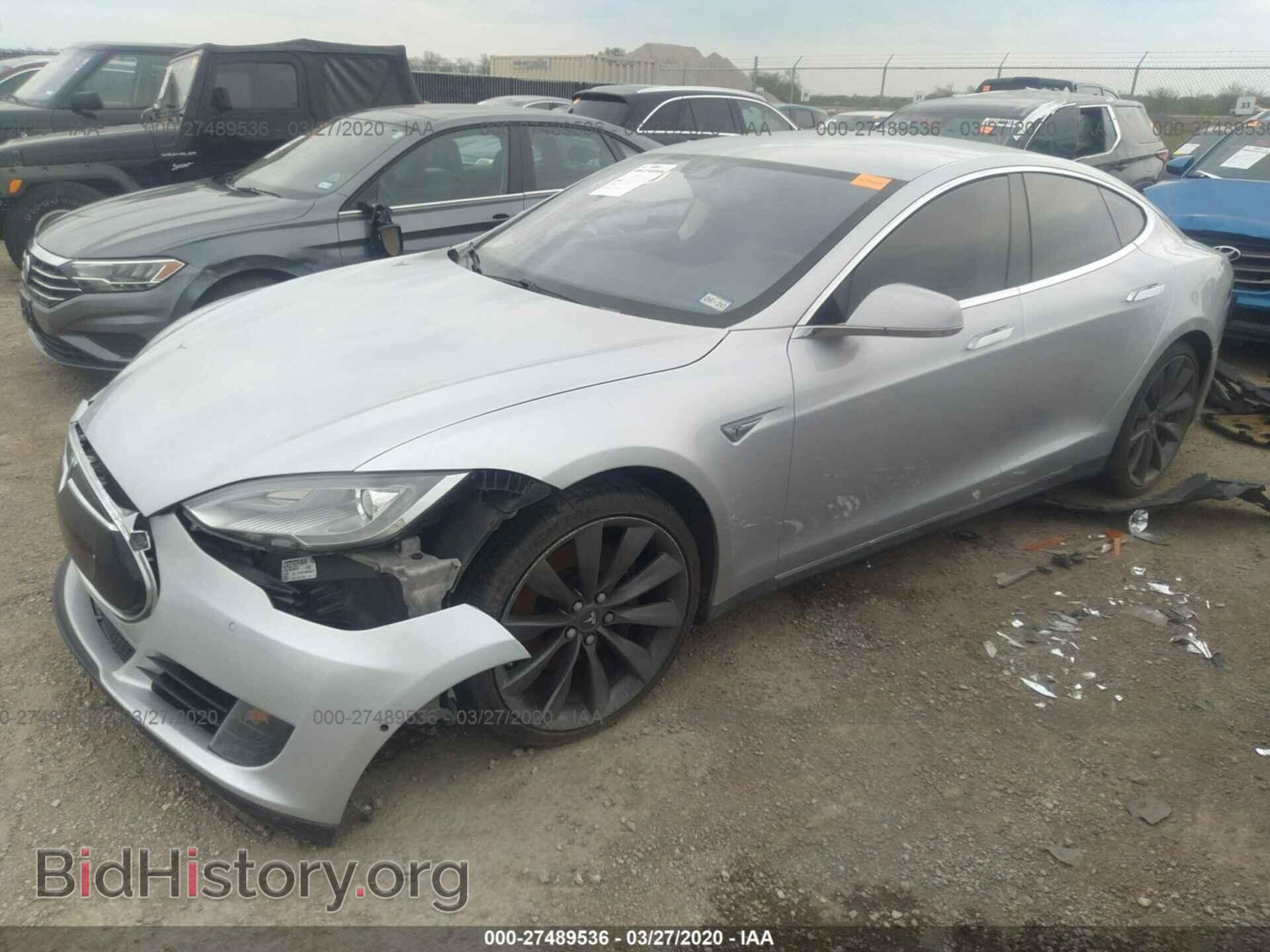 2015 TESLA MODEL S - VIN: 5YJSA1E19FF112819 - Photo 2