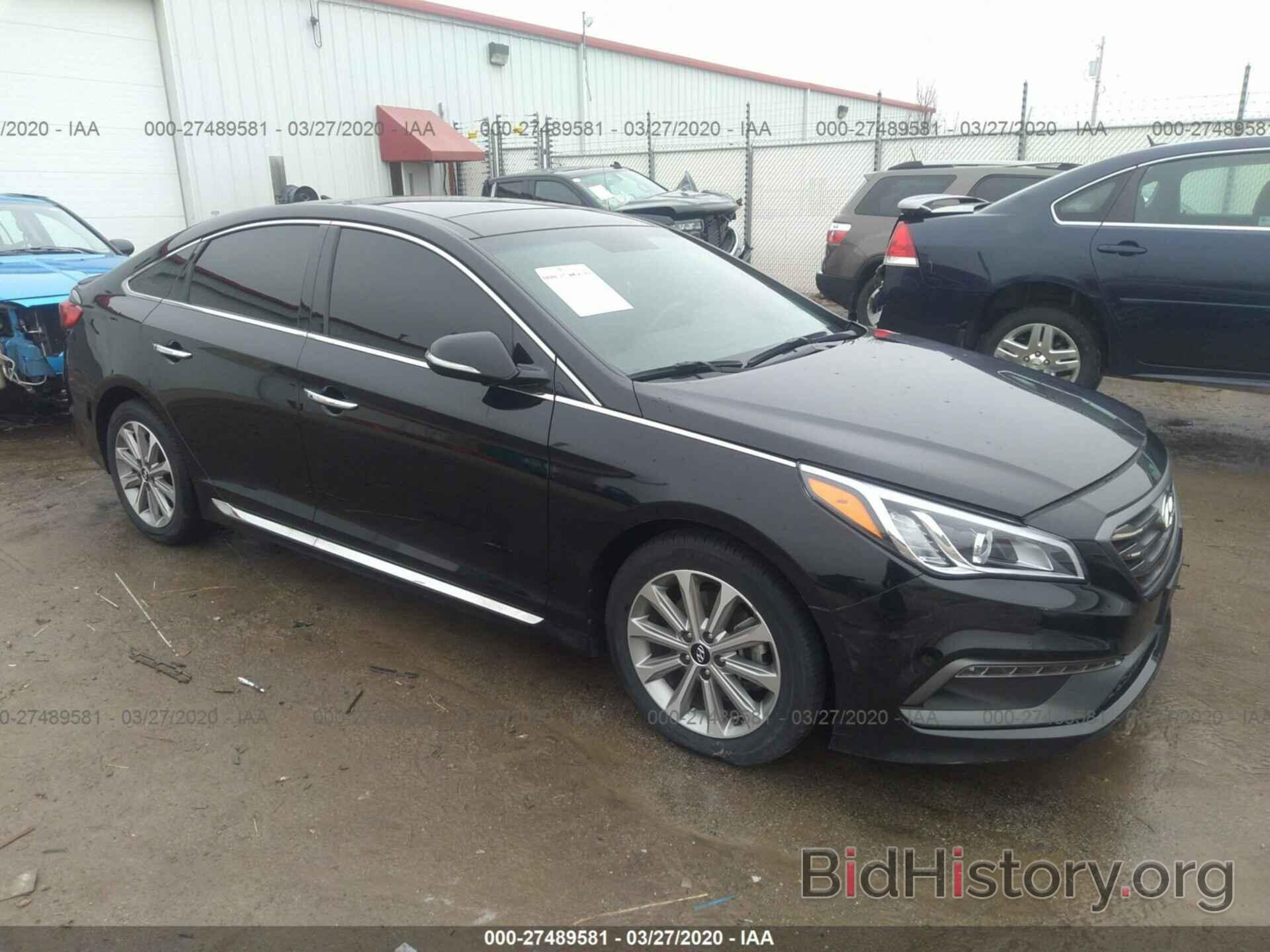 Фотография 5NPE34AF8GH301023 - HYUNDAI SONATA 2016