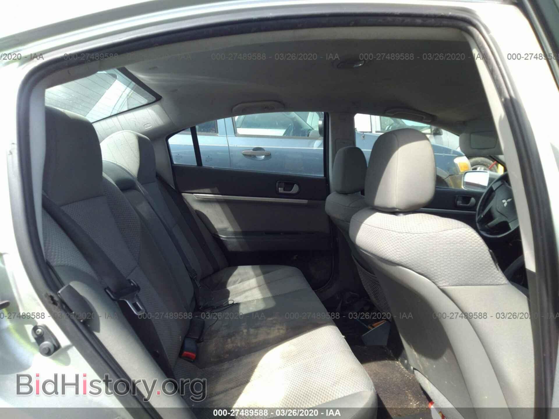 2011 MITSUBISHI GALANT - VIN: 4A32B2FF2BE009098 - Фото 8