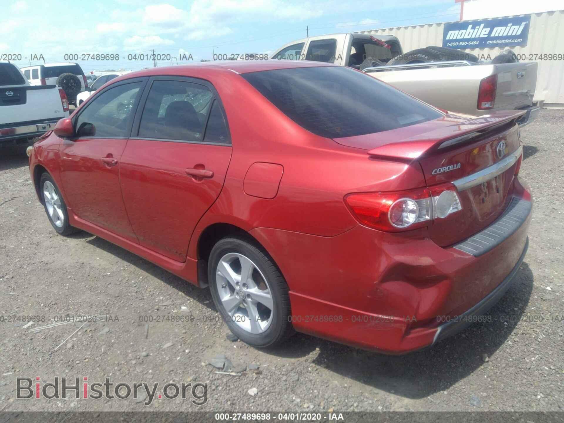 2013 TOYOTA COROLLA - VIN: 5YFBU4EE3DP100596 - Фото 3