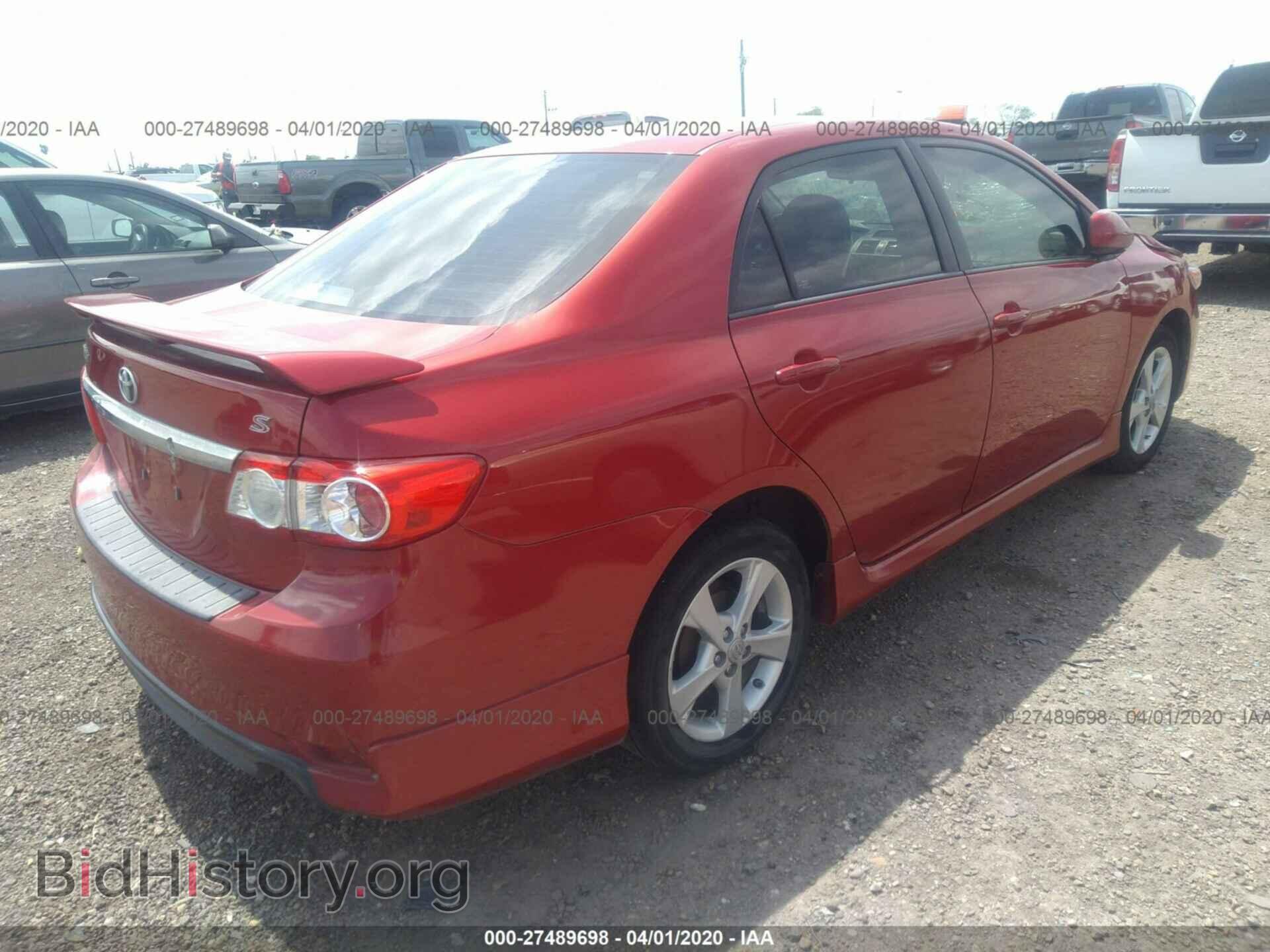 2013 TOYOTA COROLLA - VIN: 5YFBU4EE3DP100596 - Фото 4