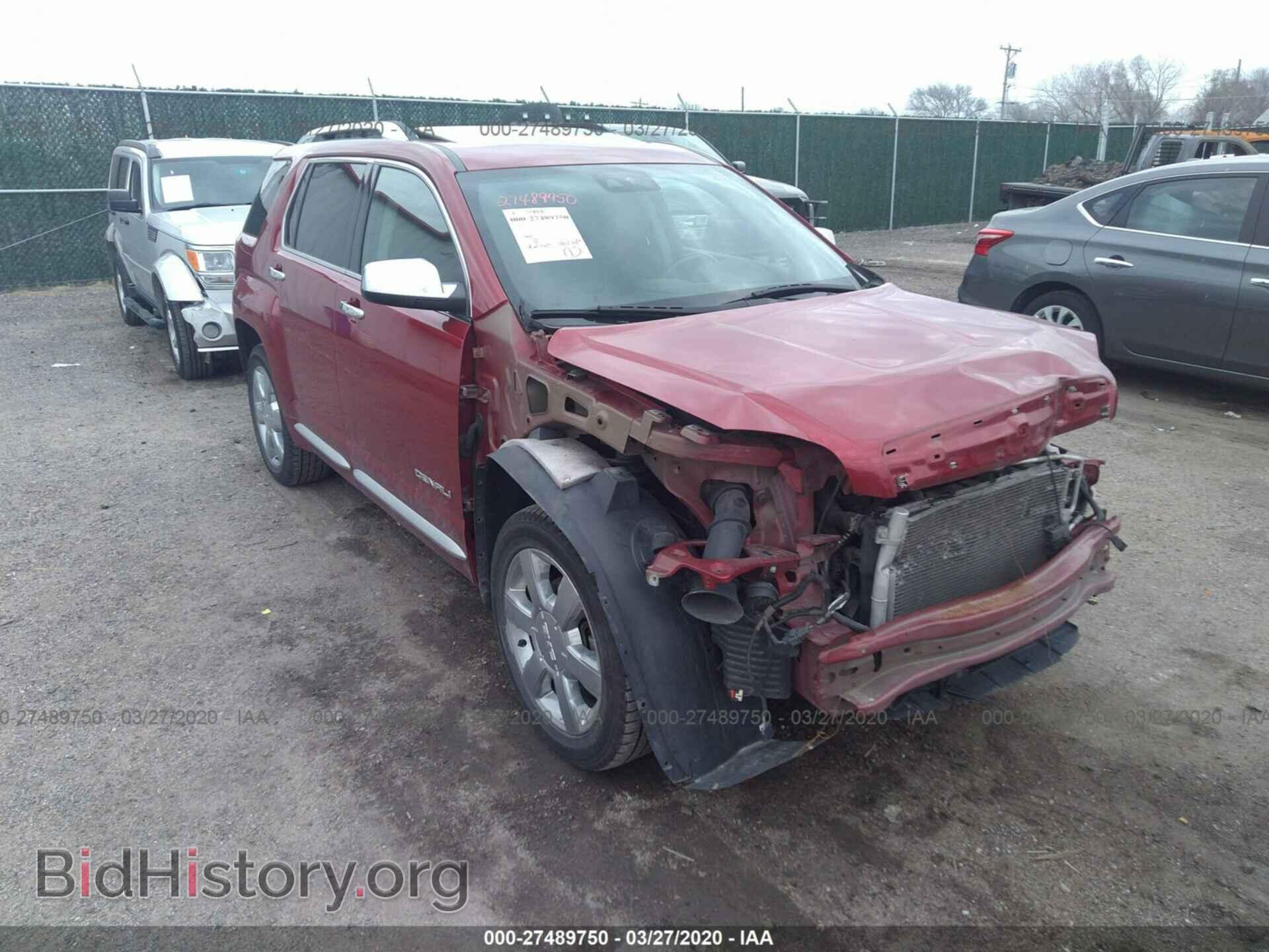 Фотография 2GKFLZE38D6416792 - GMC TERRAIN 2013