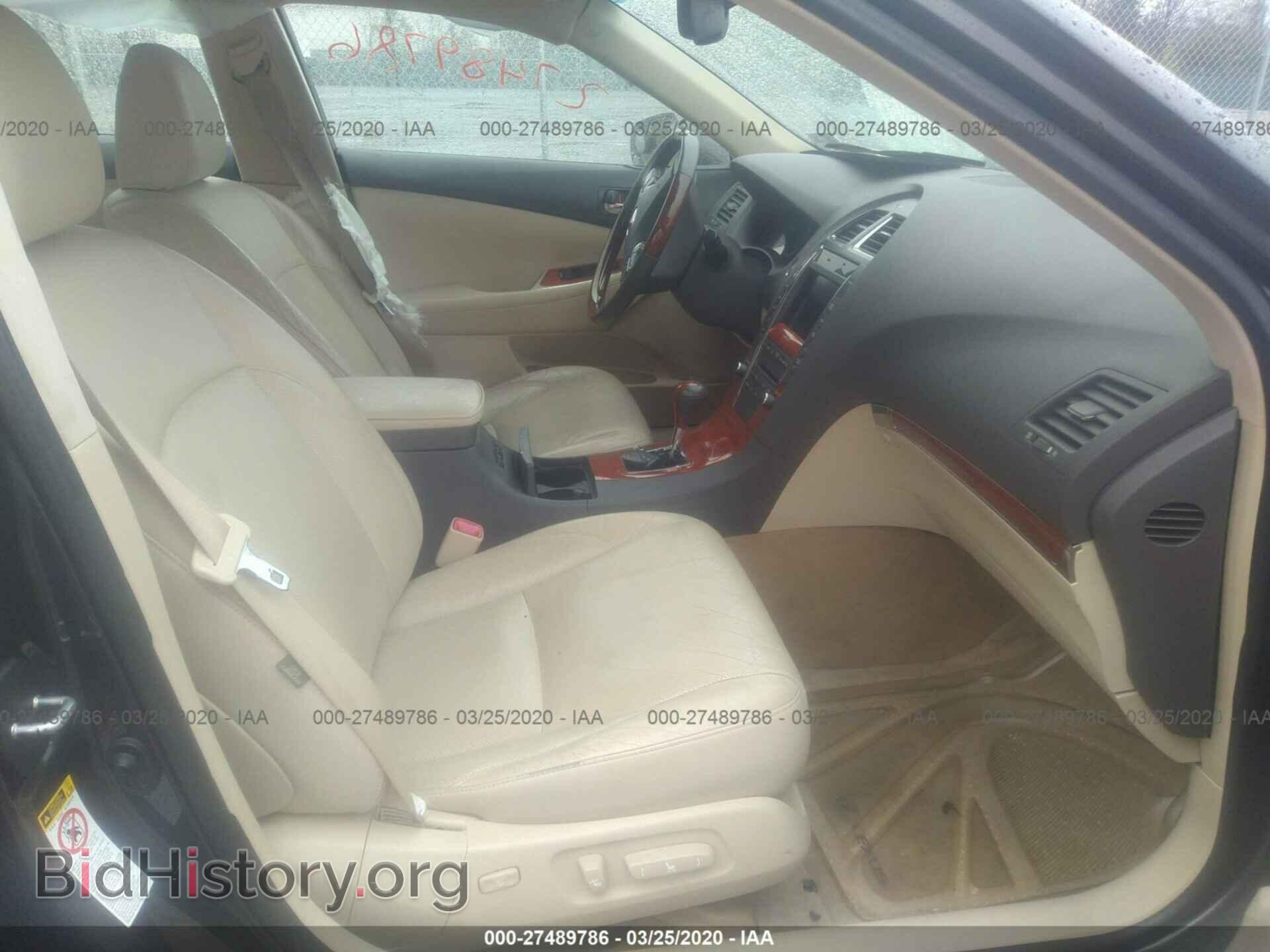 2011 LEXUS ES - VIN: JTHBK1EG7B2419726 - Фото 5