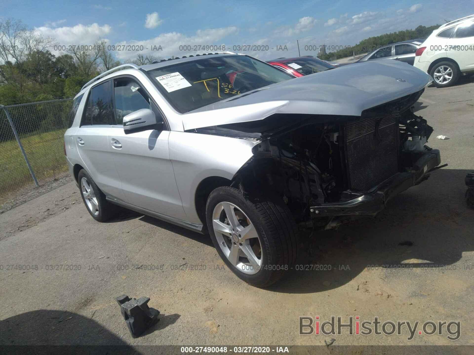 Photo 4JGDA5HB0GA781538 - MERCEDES-BENZ GLE 2016