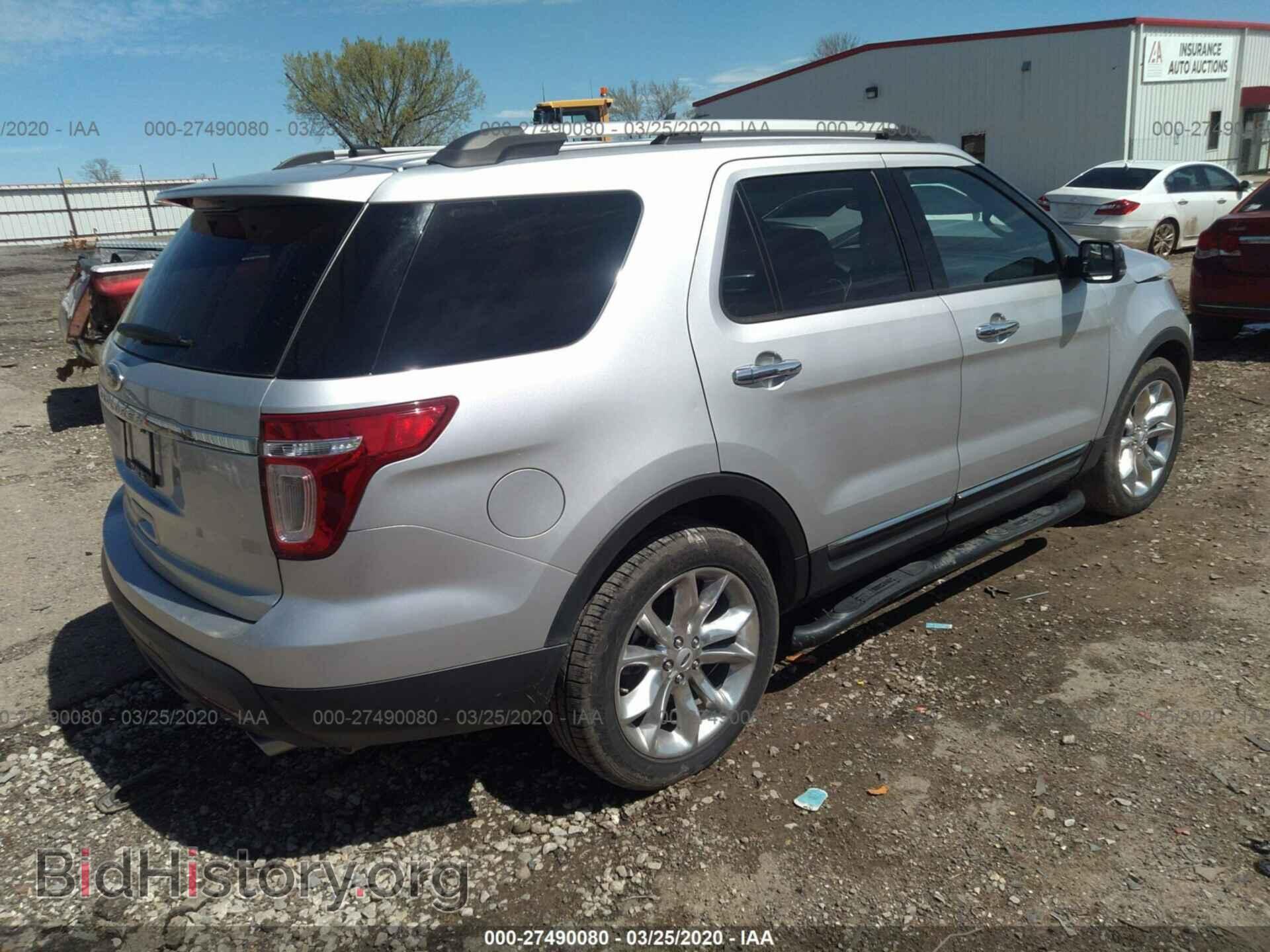 2012 FORD EXPLORER - VIN: 1FMHK7D82CGA50895 - Фото 4