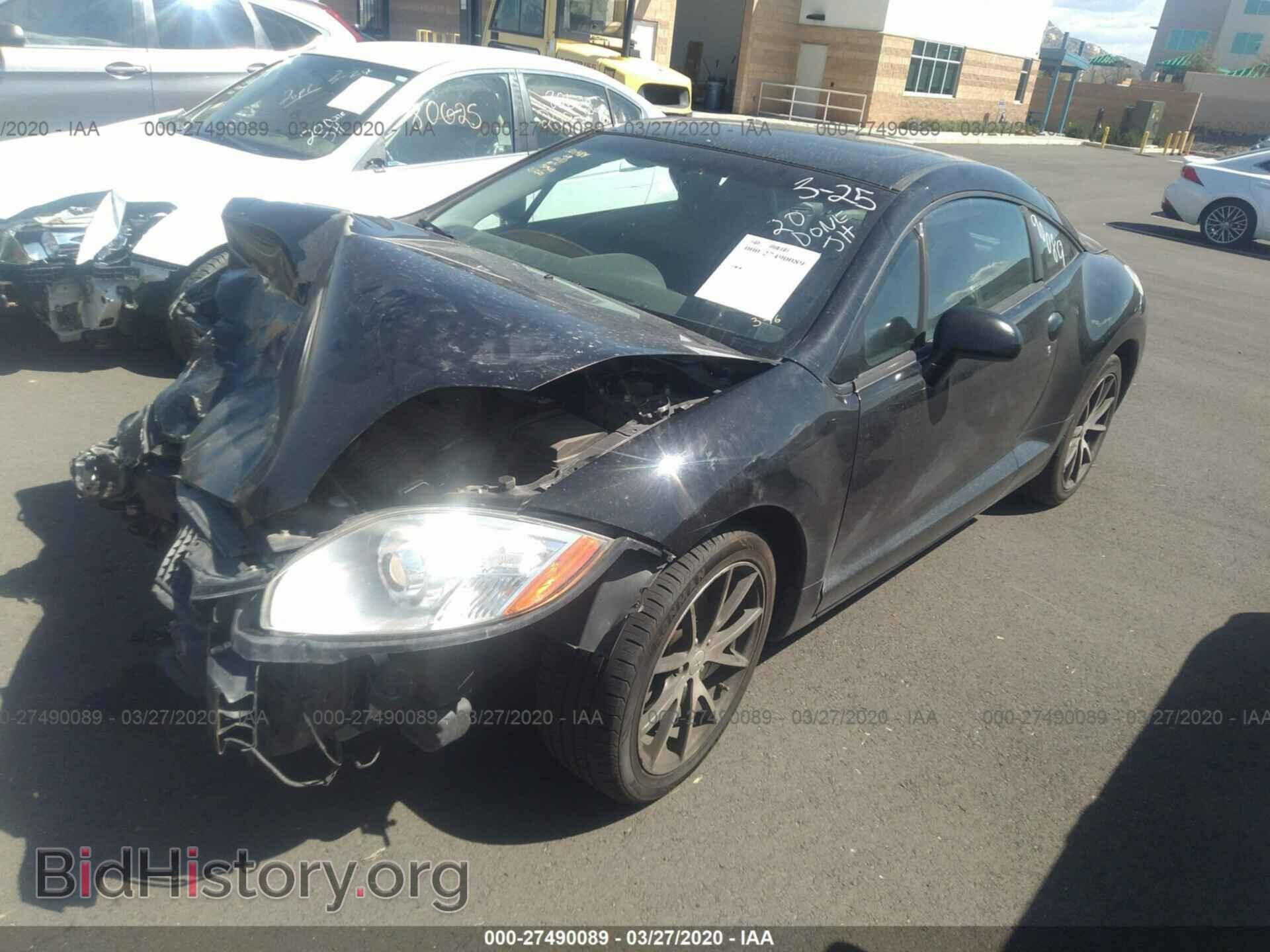 2011 MITSUBISHI ECLIPSE - VIN: 4A31K5DF9BE002794 - Фото 2