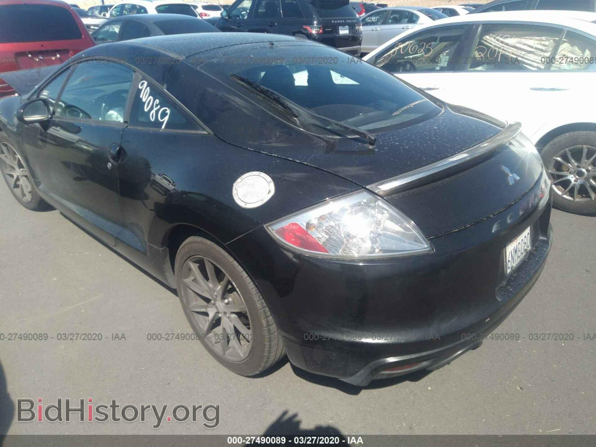 2011 MITSUBISHI ECLIPSE - VIN: 4A31K5DF9BE002794 - Фото 3