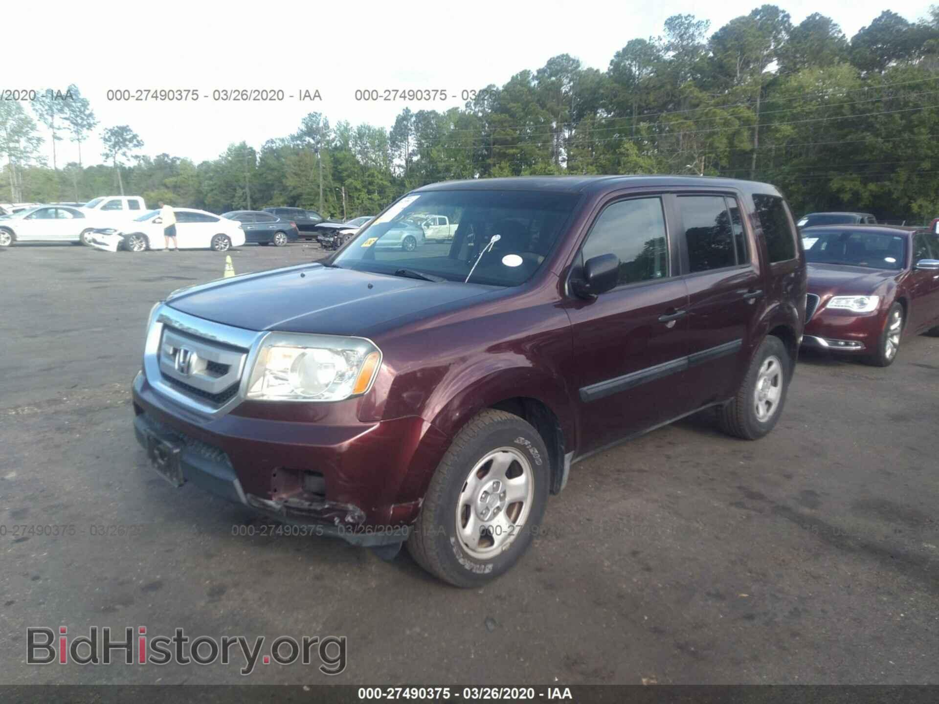 2009 HONDA PILOT - VIN: 5FNYF48269B034201 - Фото 2