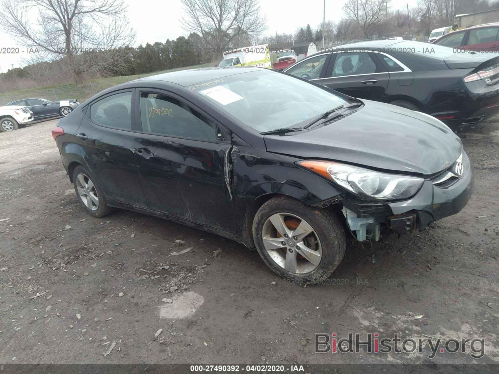 Photo 5NPDH4AEXDH254786 - HYUNDAI ELANTRA 2013