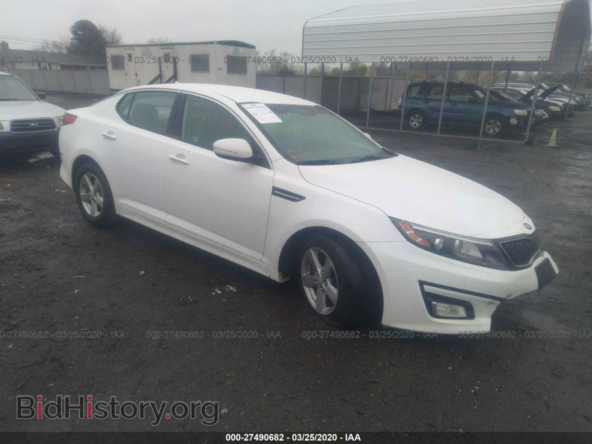 Фотография KNAGM4A71F5605790 - KIA OPTIMA 2015