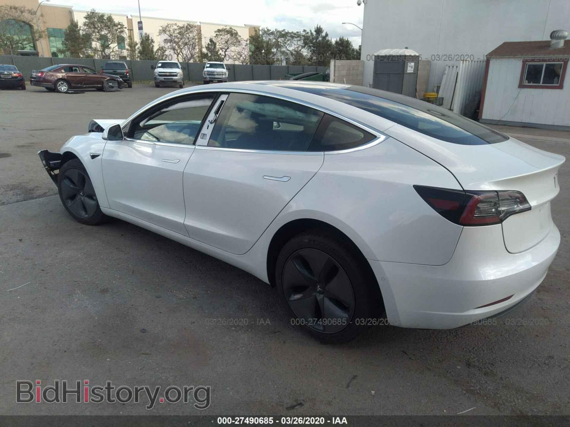 2019 TESLA MODEL 3 - VIN: 5YJ3E1EA4KF485155 - Фото 3