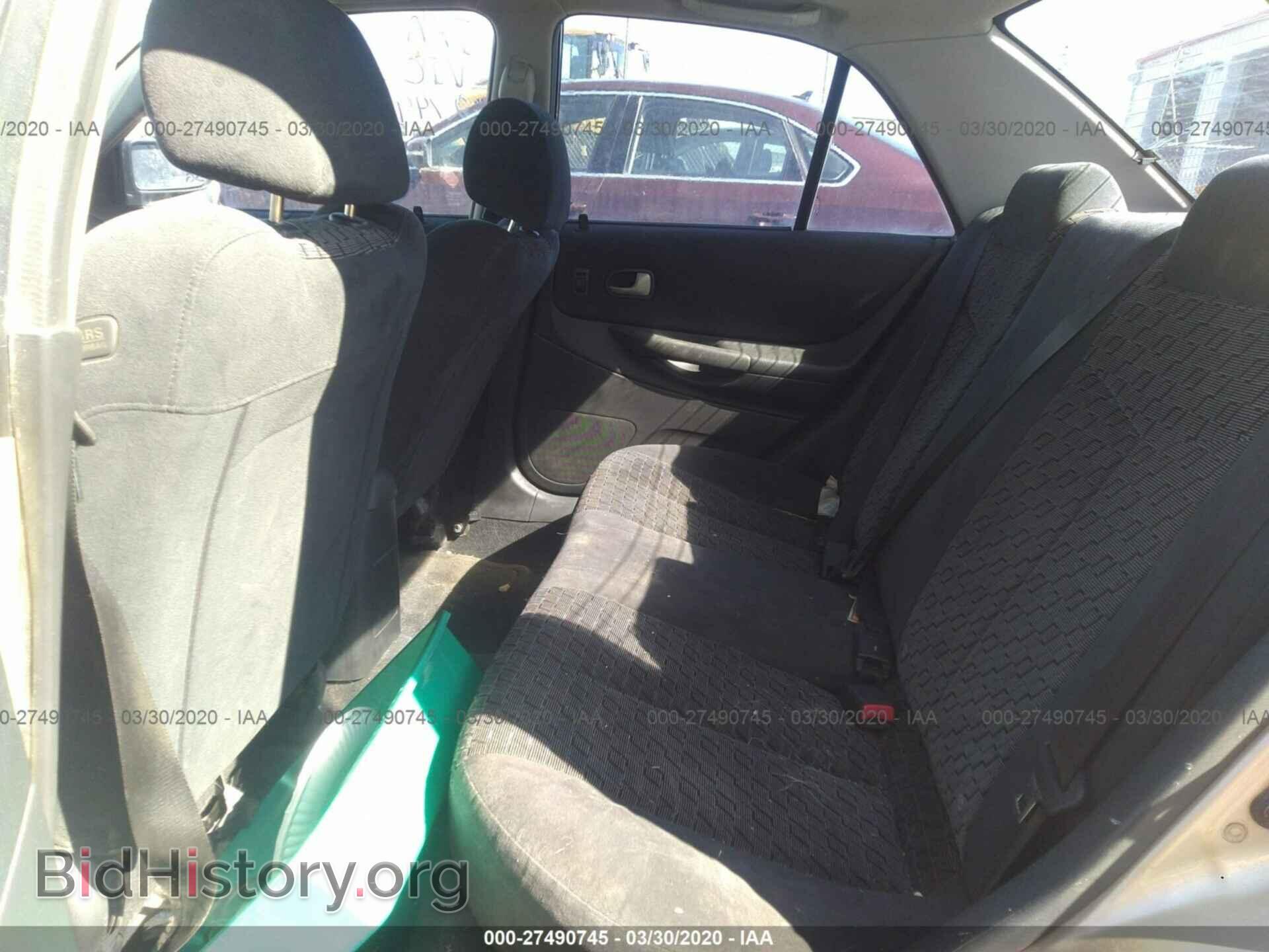 2002 MAZDA PROTEGE - VIN: JM1BJ226721542423 - Фото 8