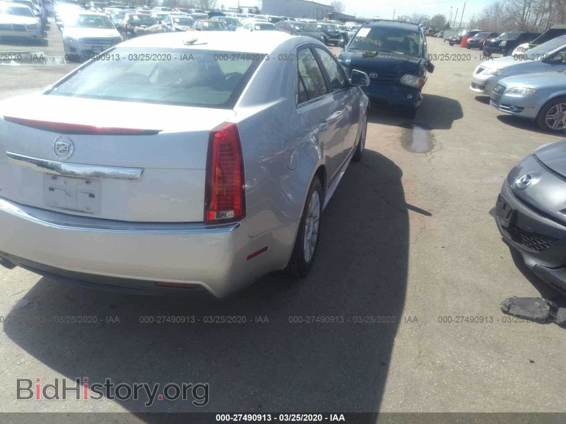 2012 CADILLAC CTS - VIN: 1G6DC5E53C0143607 - Фото 4