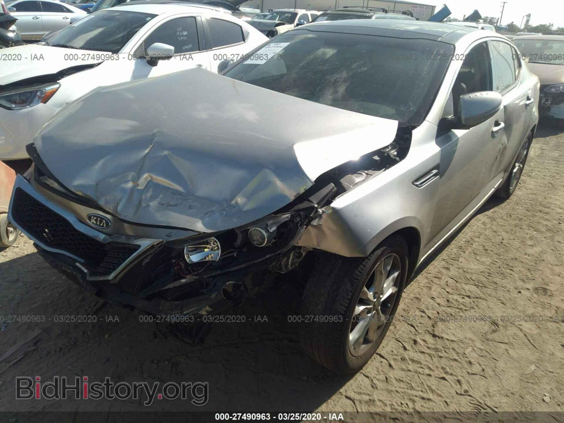 2011 KIA OPTIMA - VIN: KNAGN4A79B5140411 - Фото 2