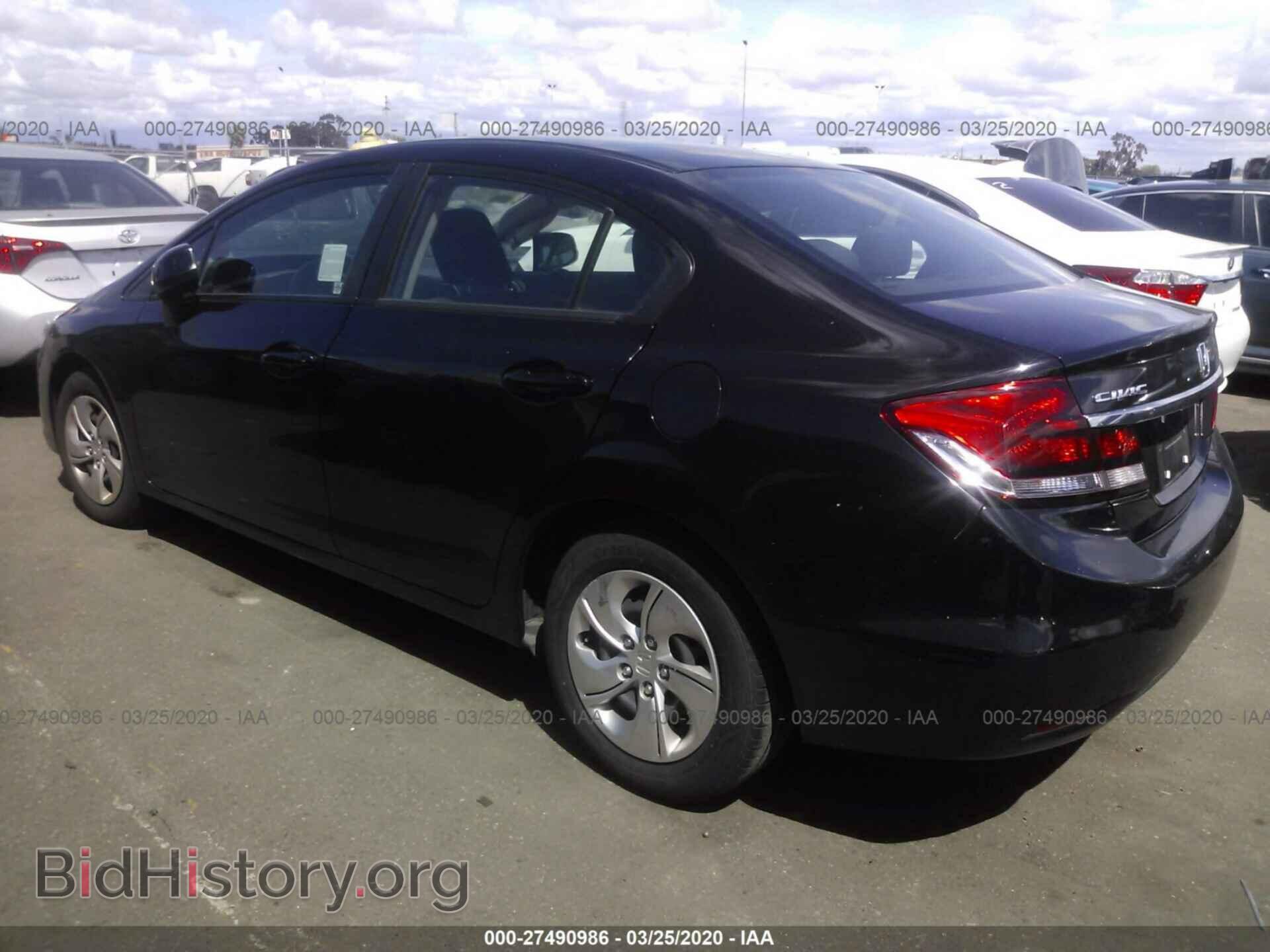 2013 HONDA CIVIC - VIN: 19XFB2F5XDE293843 - Фото 3