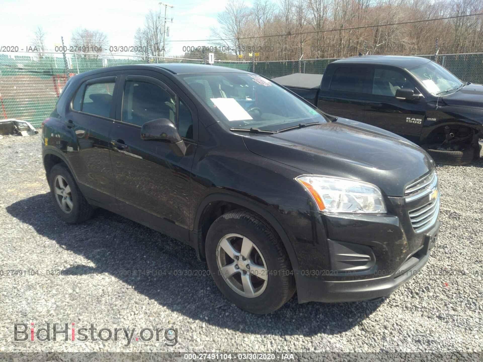 Photo KL7CJPSB4FB072301 - CHEVROLET TRAX 2015