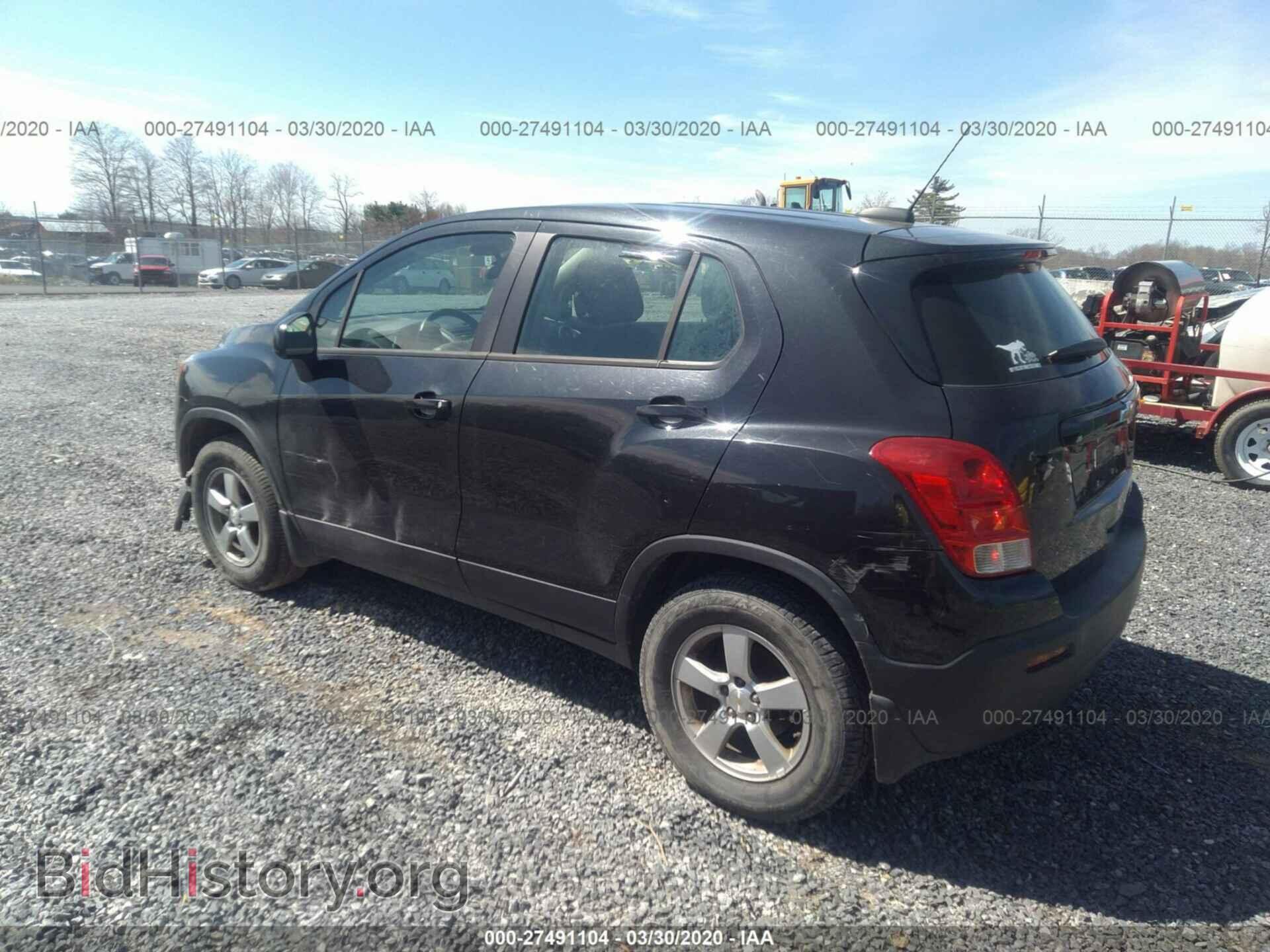 2015 CHEVROLET TRAX - VIN: KL7CJPSB4FB072301 - Фото 3