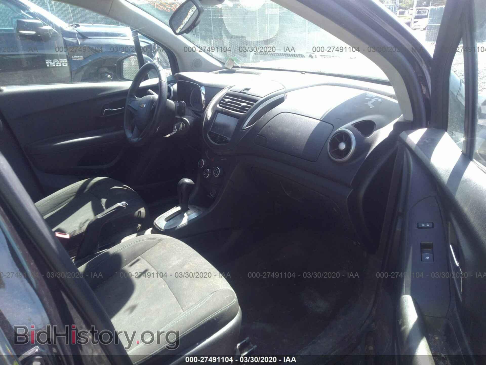 2015 CHEVROLET TRAX - VIN: KL7CJPSB4FB072301 - Фото 5