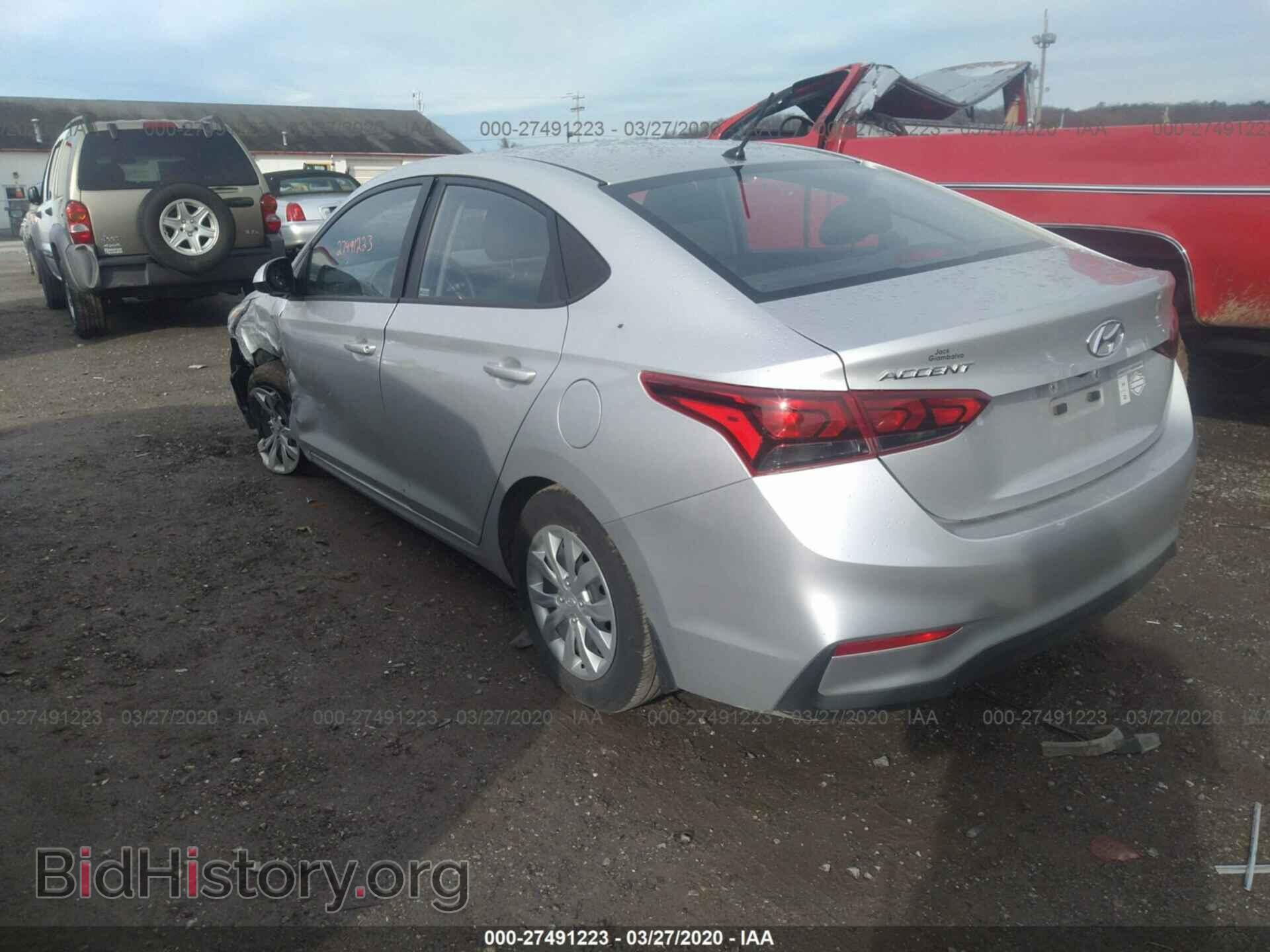2019 HYUNDAI ACCENT - VIN: 3KPC24A31KE077574 - Фото 3