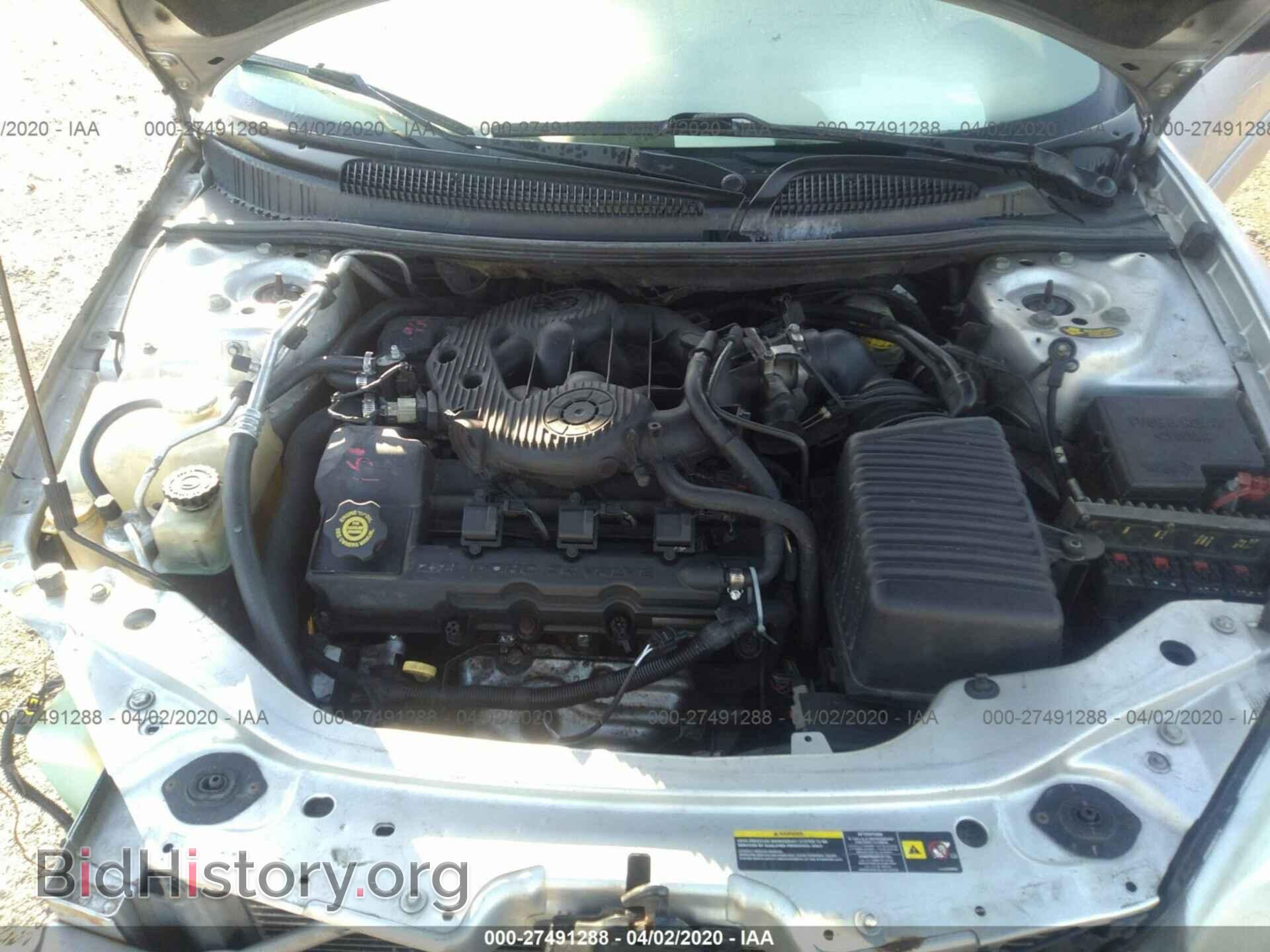 2004 CHRYSLER SEBRING - VIN: 1C3EL55R34N253585 - Фото 10