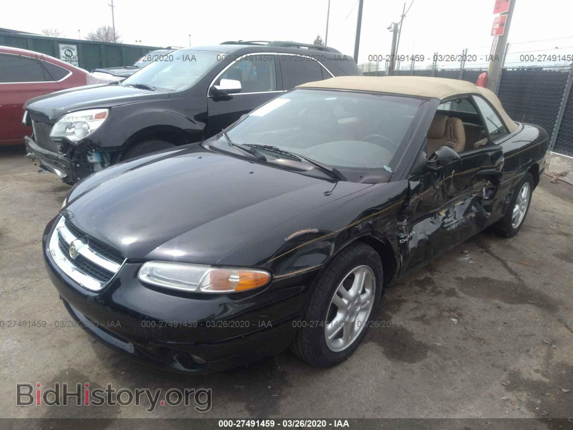 1996 CHRYSLER SEBRING - VIN: 3C3EL55H3TT256783 - Фото 2