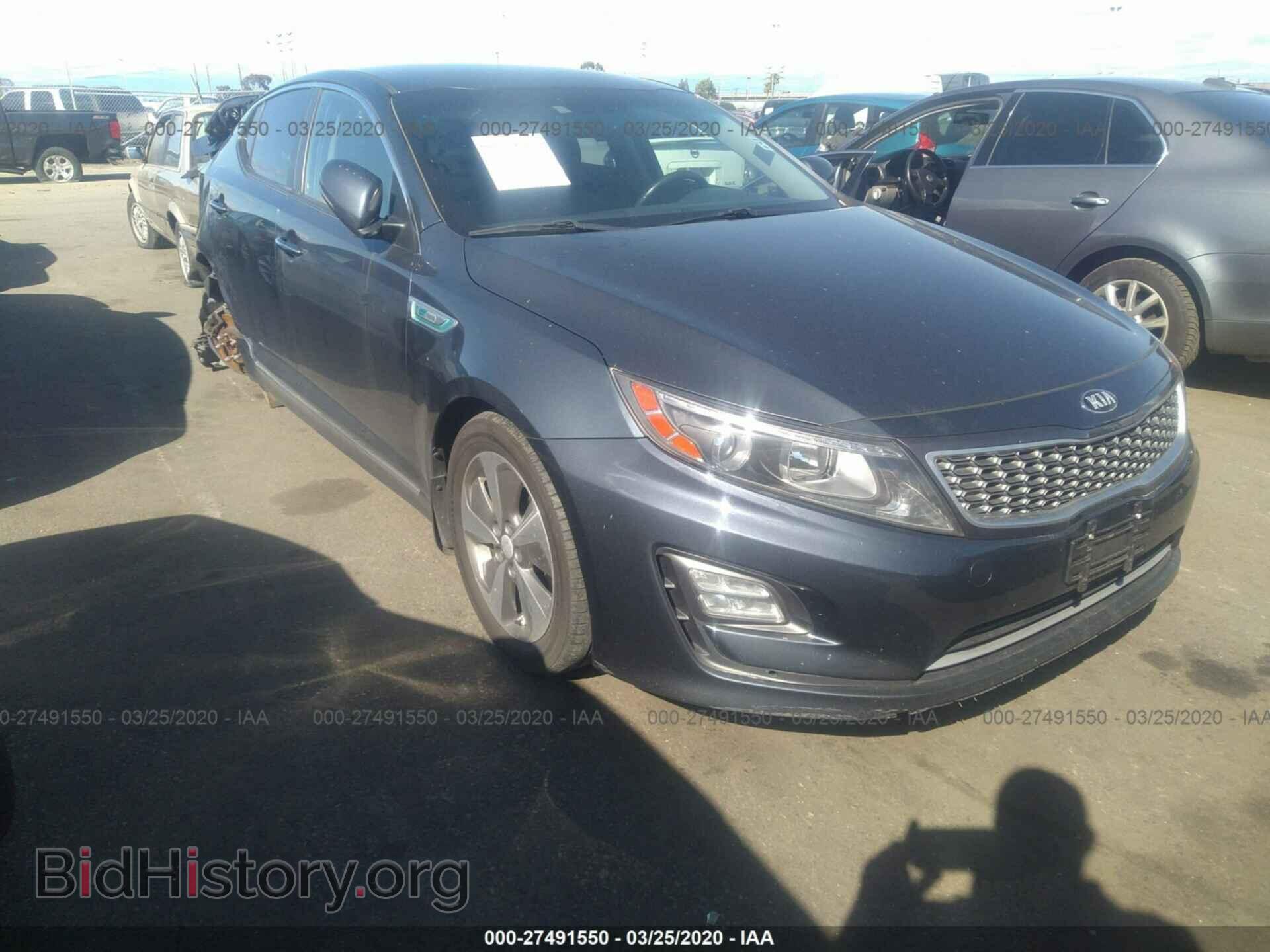 Фотография KNAGN4AD4E5066387 - KIA OPTIMA 2014
