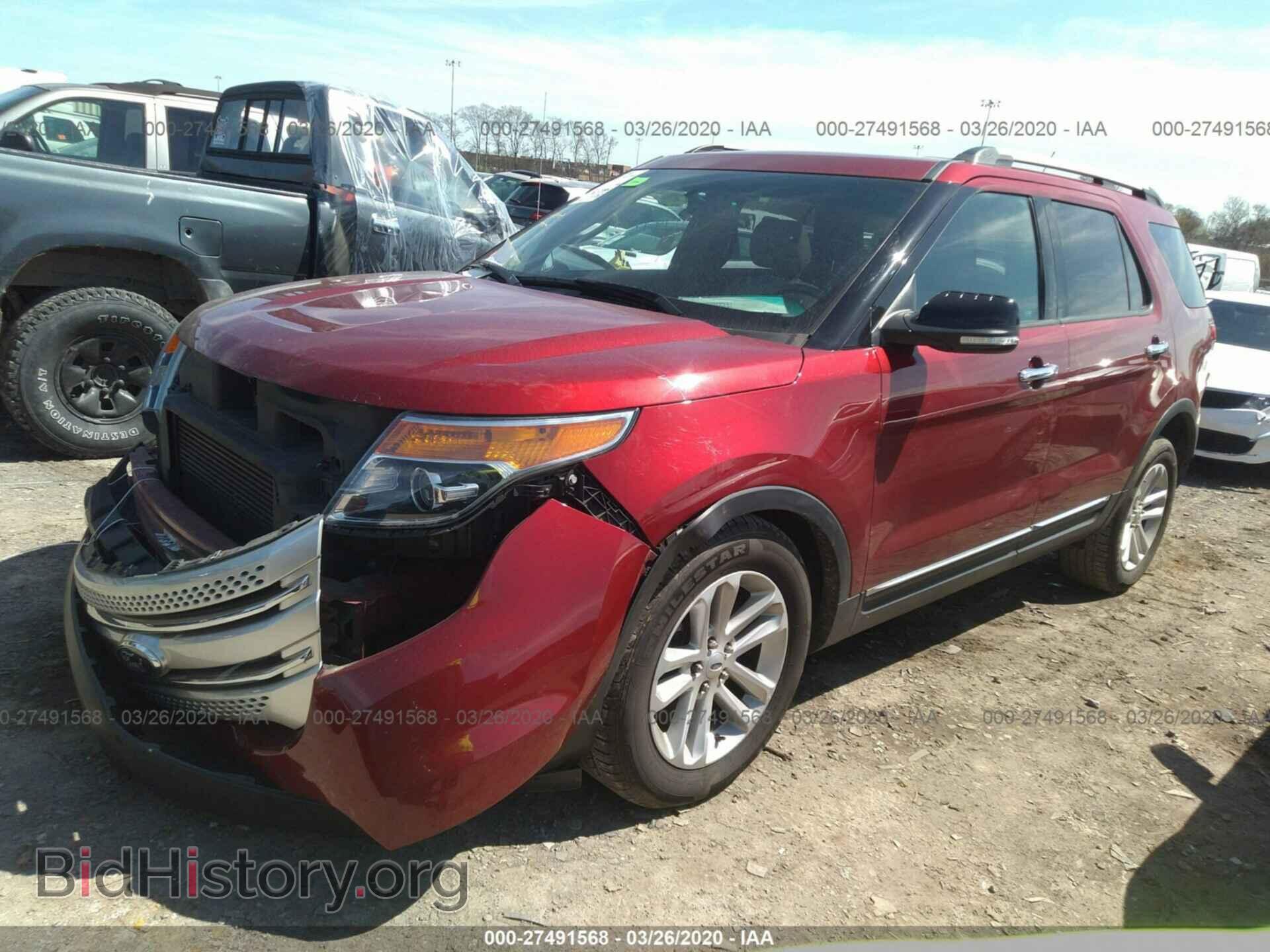 2013 FORD EXPLORER - VIN: 1FM5K7D92DGB75280 - Фото 2
