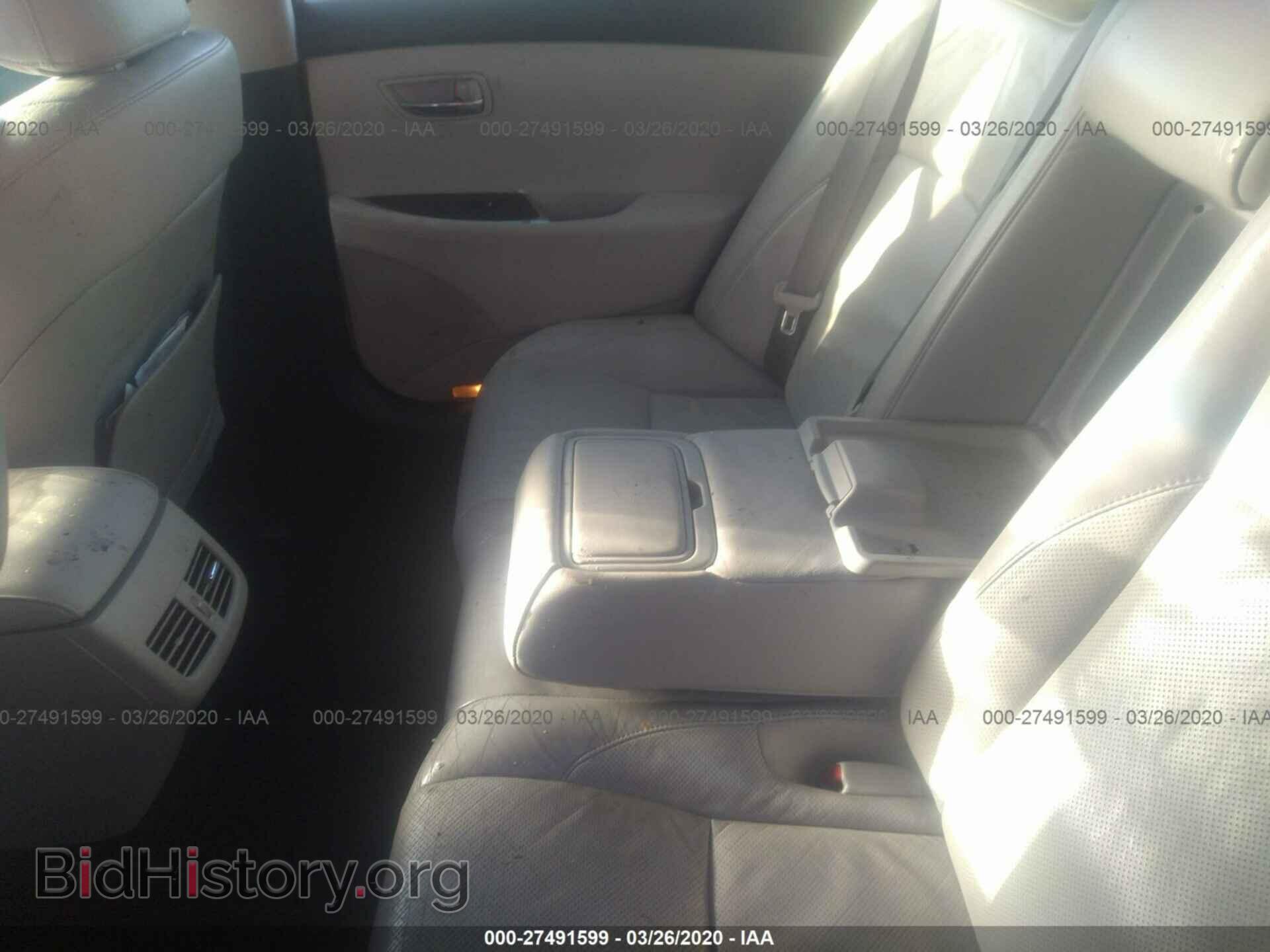2012 LEXUS ES 350 - VIN: JTHBK1EG0C2503128 - Фото 8