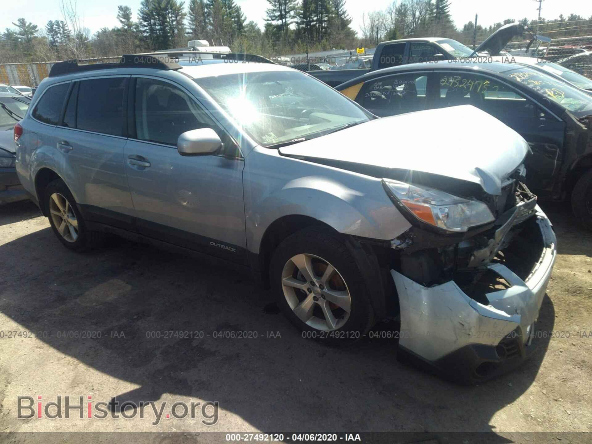 Фотография 4S4BRBLC0E3251280 - SUBARU OUTBACK 2014