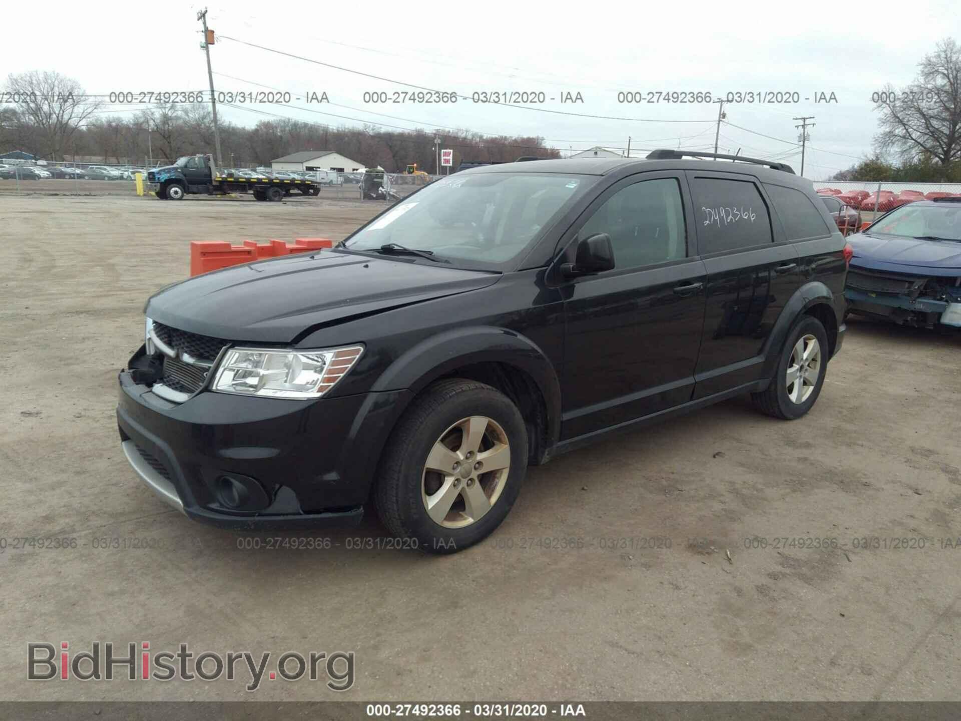 2012 DODGE JOURNEY - VIN: 3C4PDDBG6CT136077 - Фото 2