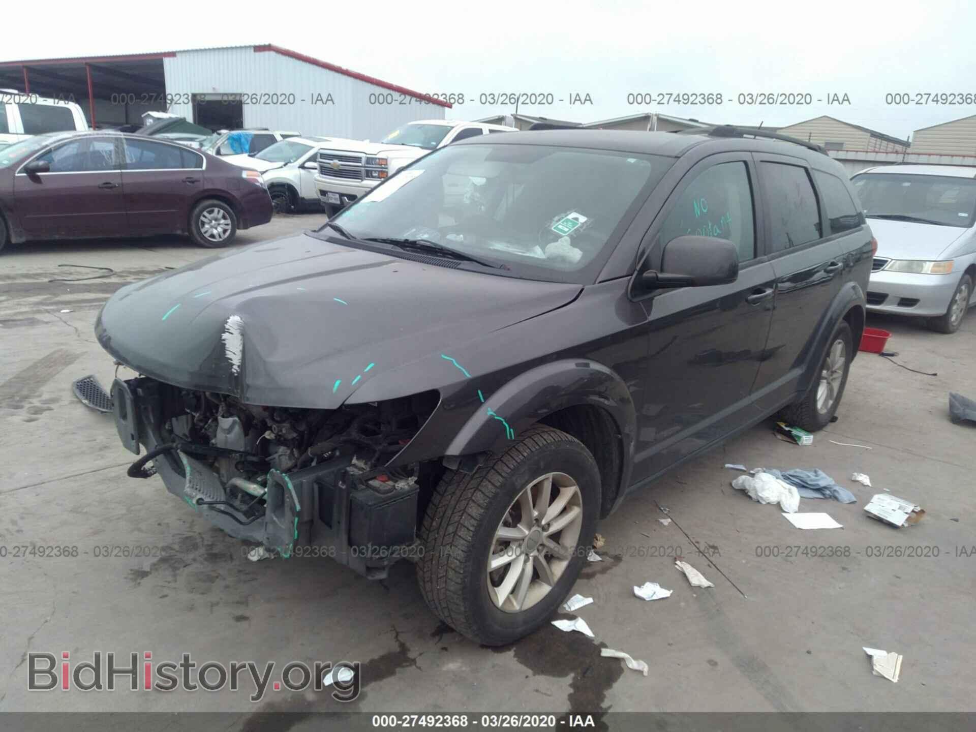2017 DODGE JOURNEY - VIN: 3C4PDCBG8HT590901 - Фото 2
